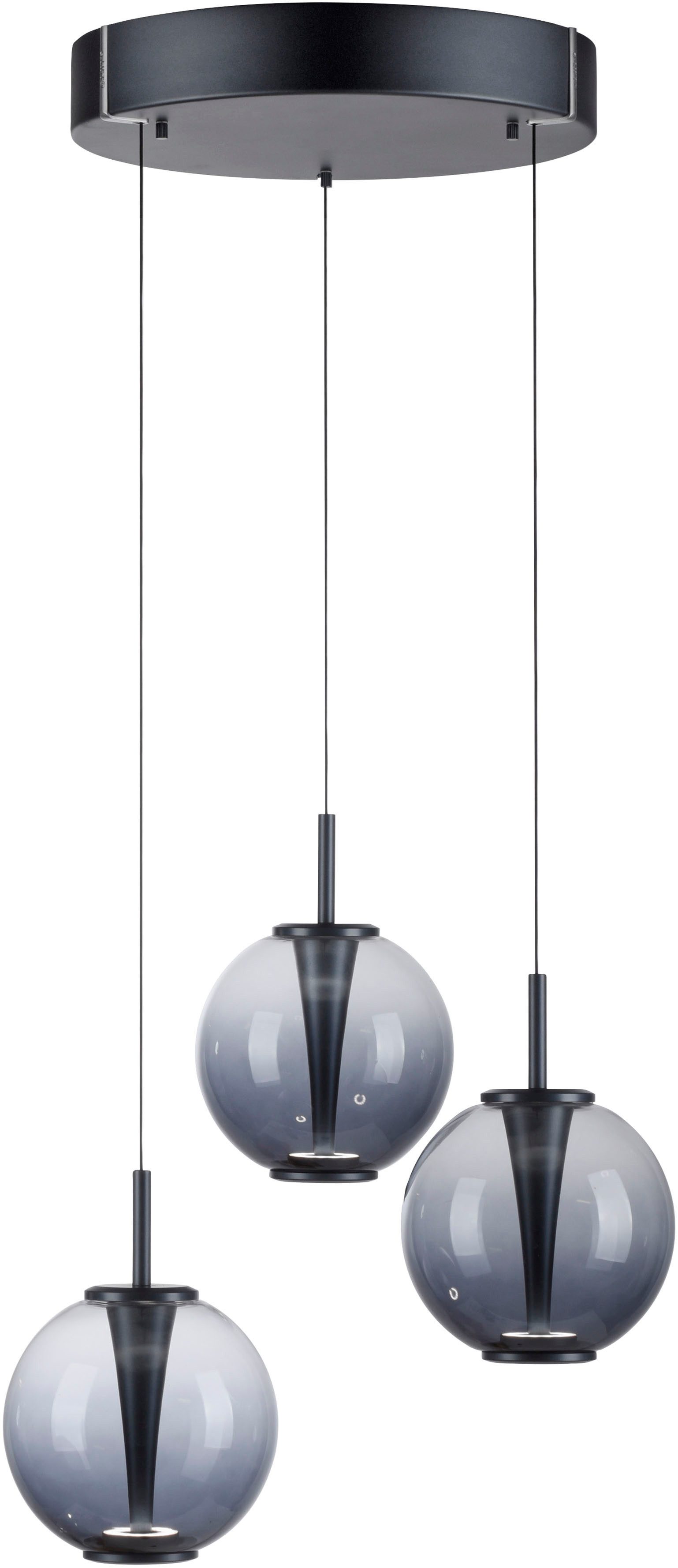 Neuhaus PURE LED Pendelleuchte PURE E-Infinity, CCT - über Fernbedienung, LED fest integriert, warmweiß - kaltweiß, e-SLIDE® Funktion, CCT, dimmbar, Fernbedienung