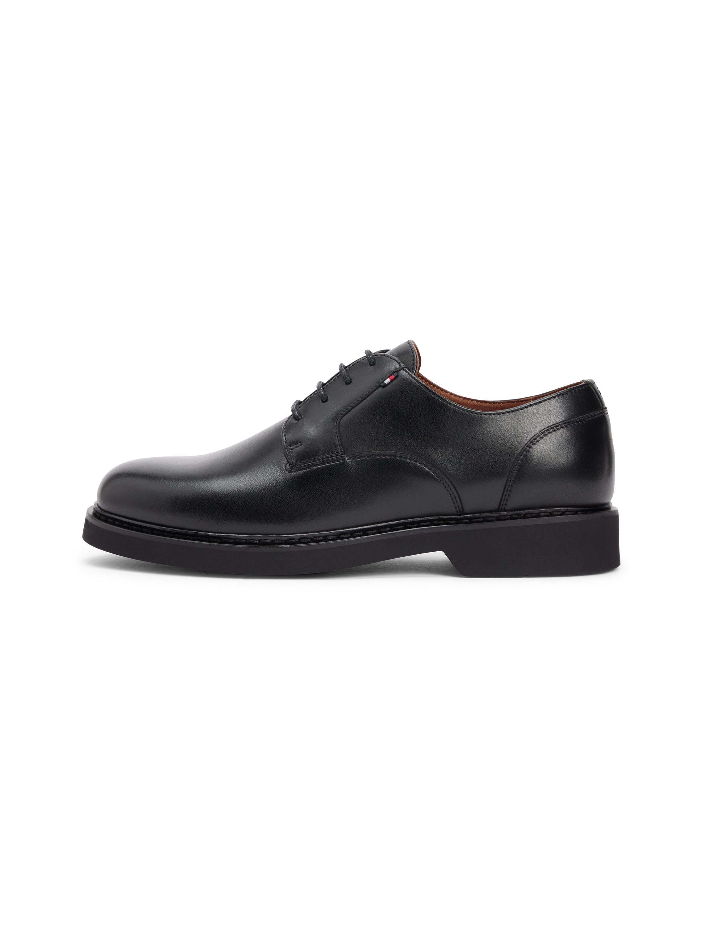 Tommy Hilfiger HILIFGER ULTRALIGHT LHT SHOE Schnürschuh Blockabsatz, Festtagsschuh, Abendschuh mit Flaggen-Label – Bild 5 von 5