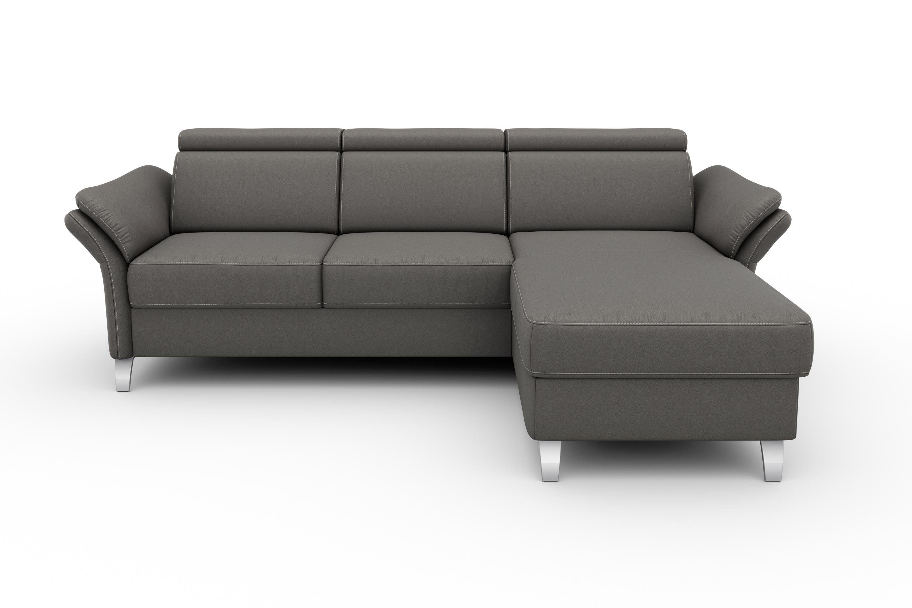 sit&more Ecksofa Vincenzo L-Form, inklusive Kopfteilverstellung, günstig online kaufen