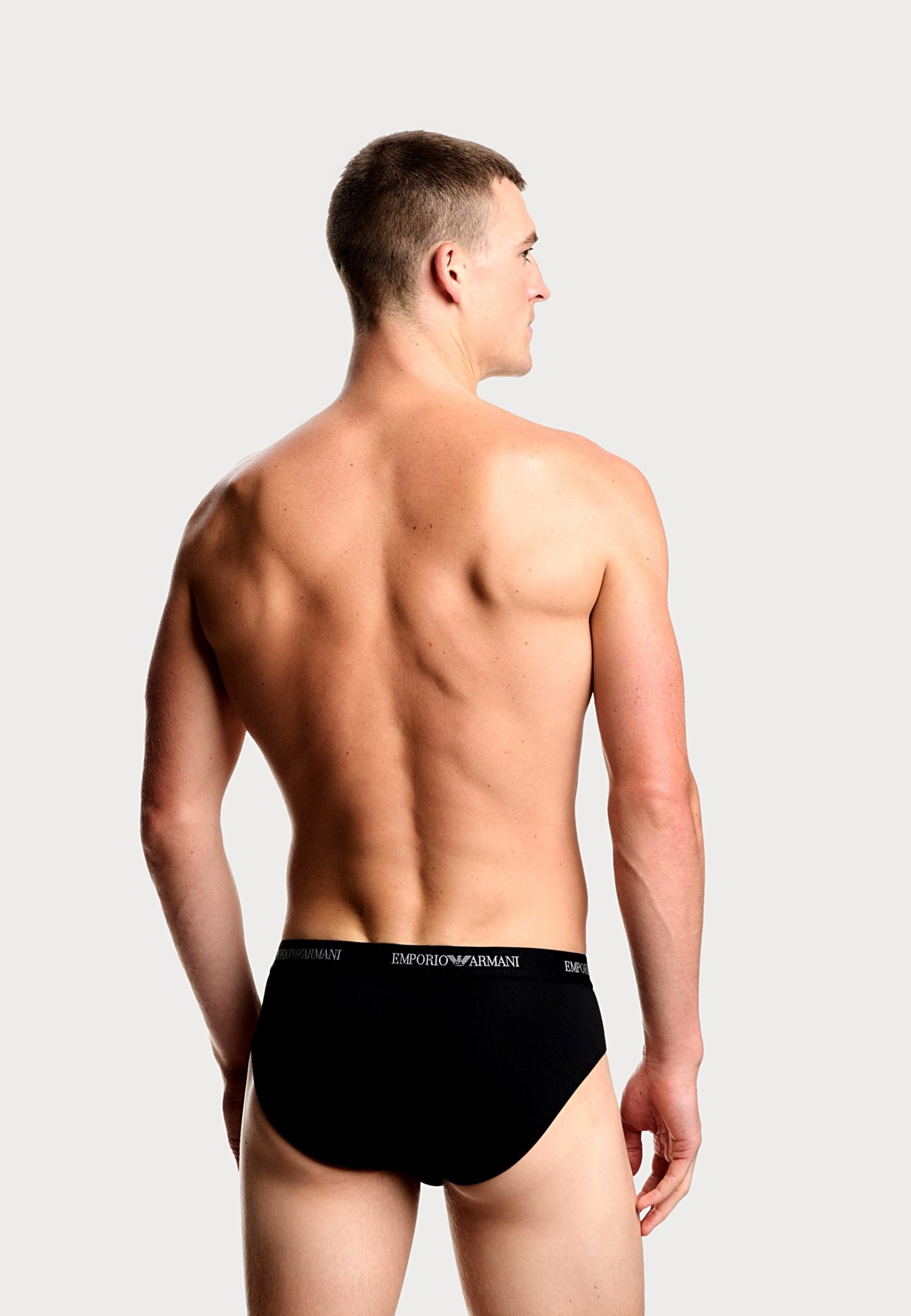 Emporio Armani Slip Unterhosen 3-PACK BRIEF (3-St)