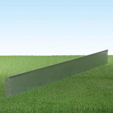 GartenAZ Rasenkante GartenAZ Metall Rasenkante verzinkt 103x13 cm