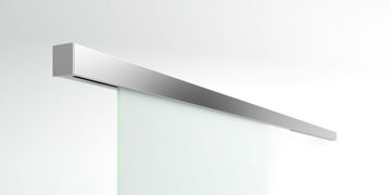 AMOD Glasschiebetür S (SlimLine, Komplett Set), mit Griffmuschel und SoftStop