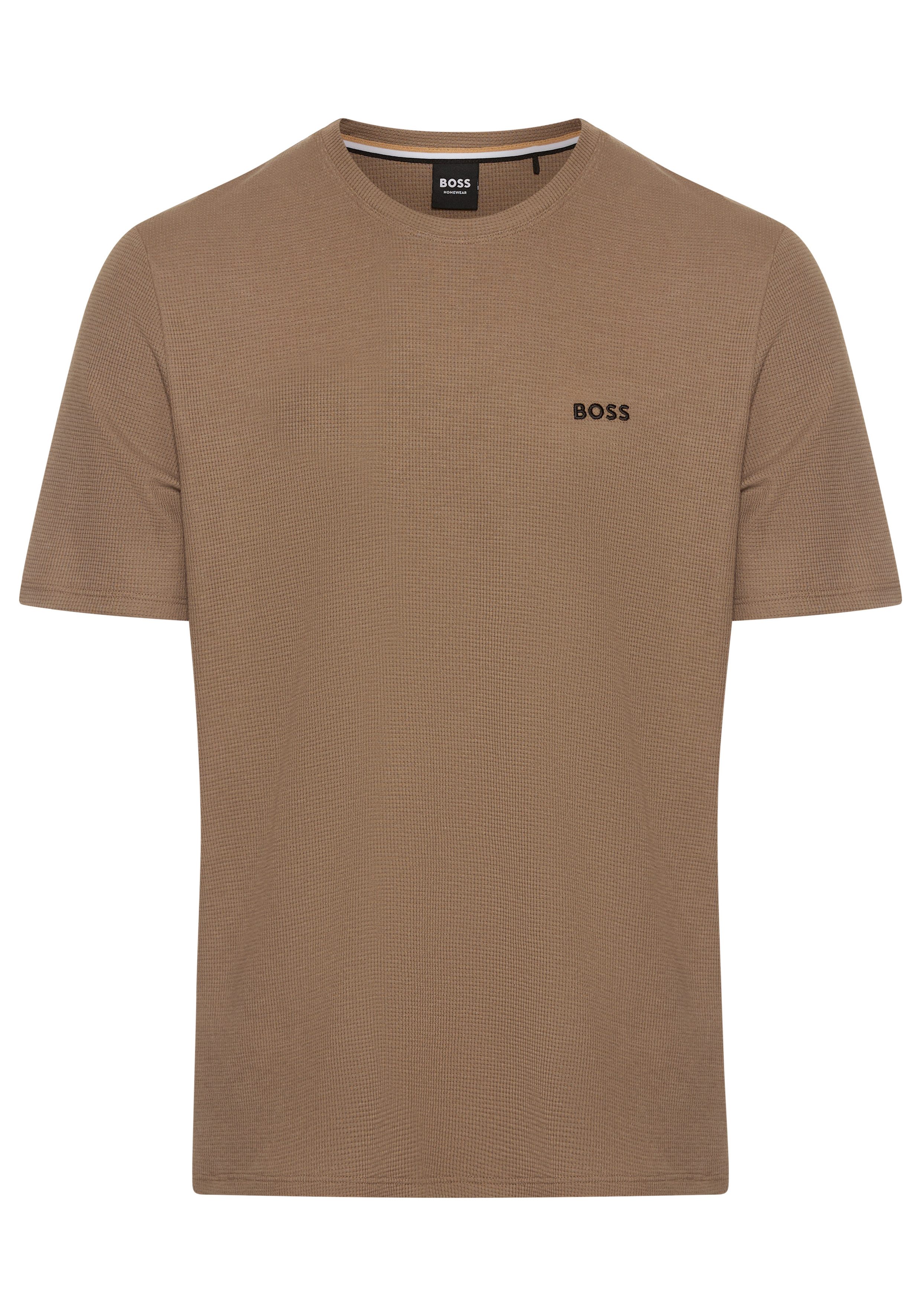 BOSS Pyjamaoberteil Waffle T-Shirt günstig online kaufen