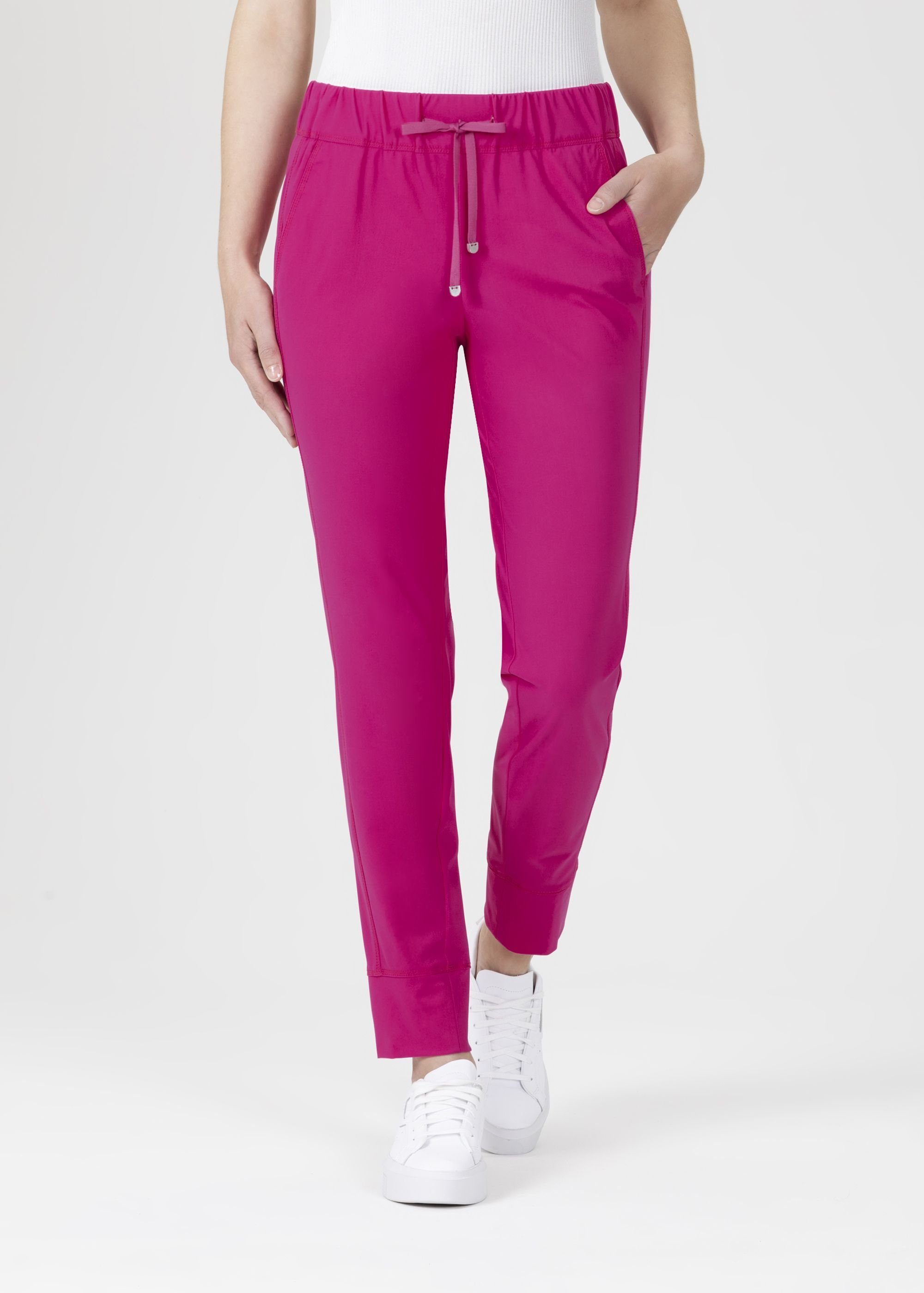 St Ann by Stehmann Stoffhose Bündchen mit sorbet raspberry Roxana