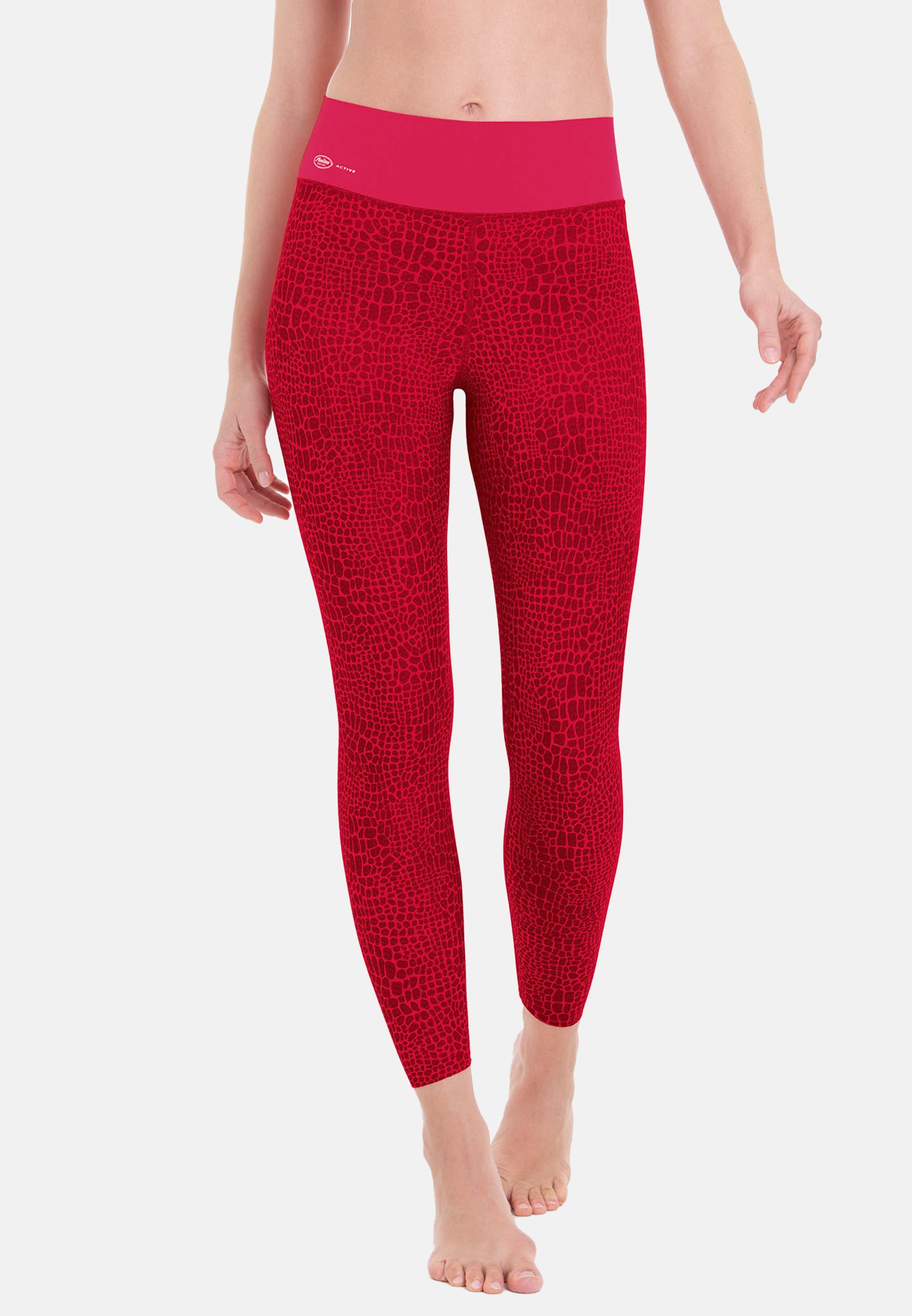 Massage Sport-Hose red Sporthose Atmungsaktiv Anita - Effekt Tights (1-tlg) orinoco