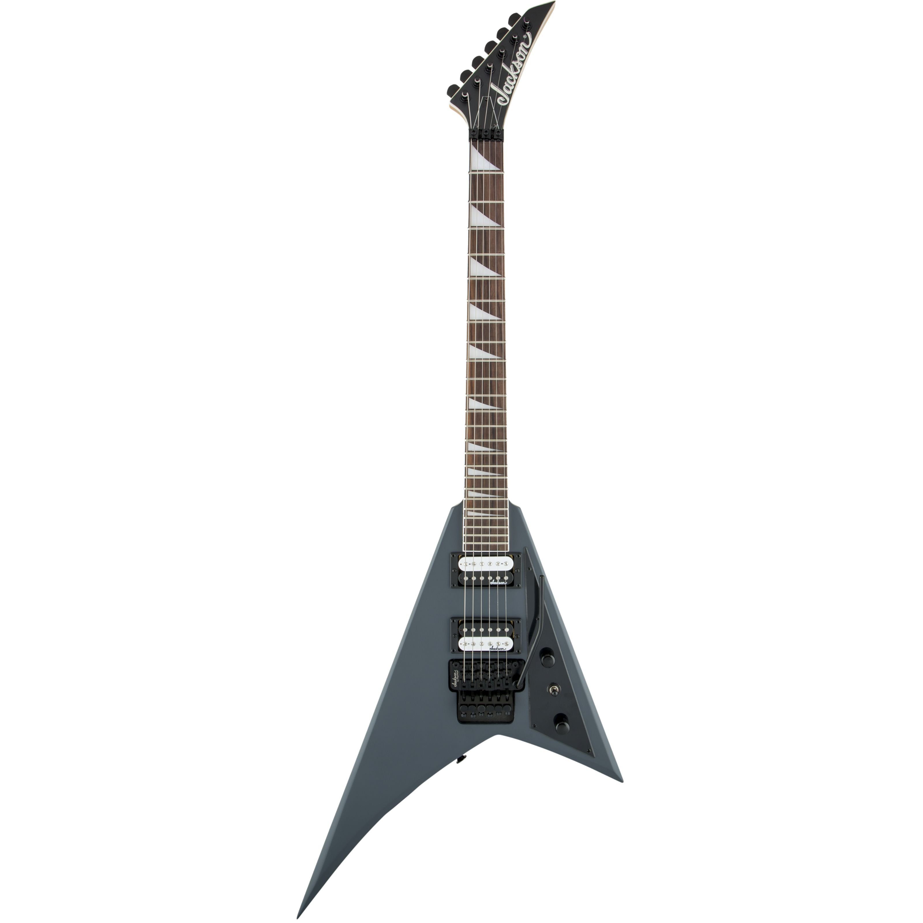 Jackson Spielzeug-Musikinstrument, JS32 Rhoads Satin Gray - E-Gitarre