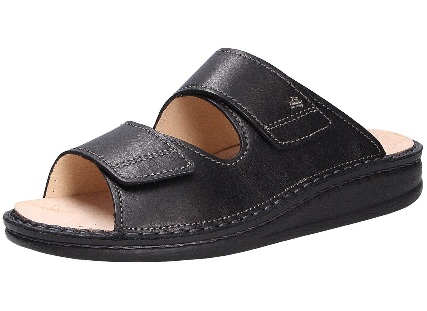 Finn Comfort Finn Comfort Herren Pantolette RIAD schwarz Größe Pantolette