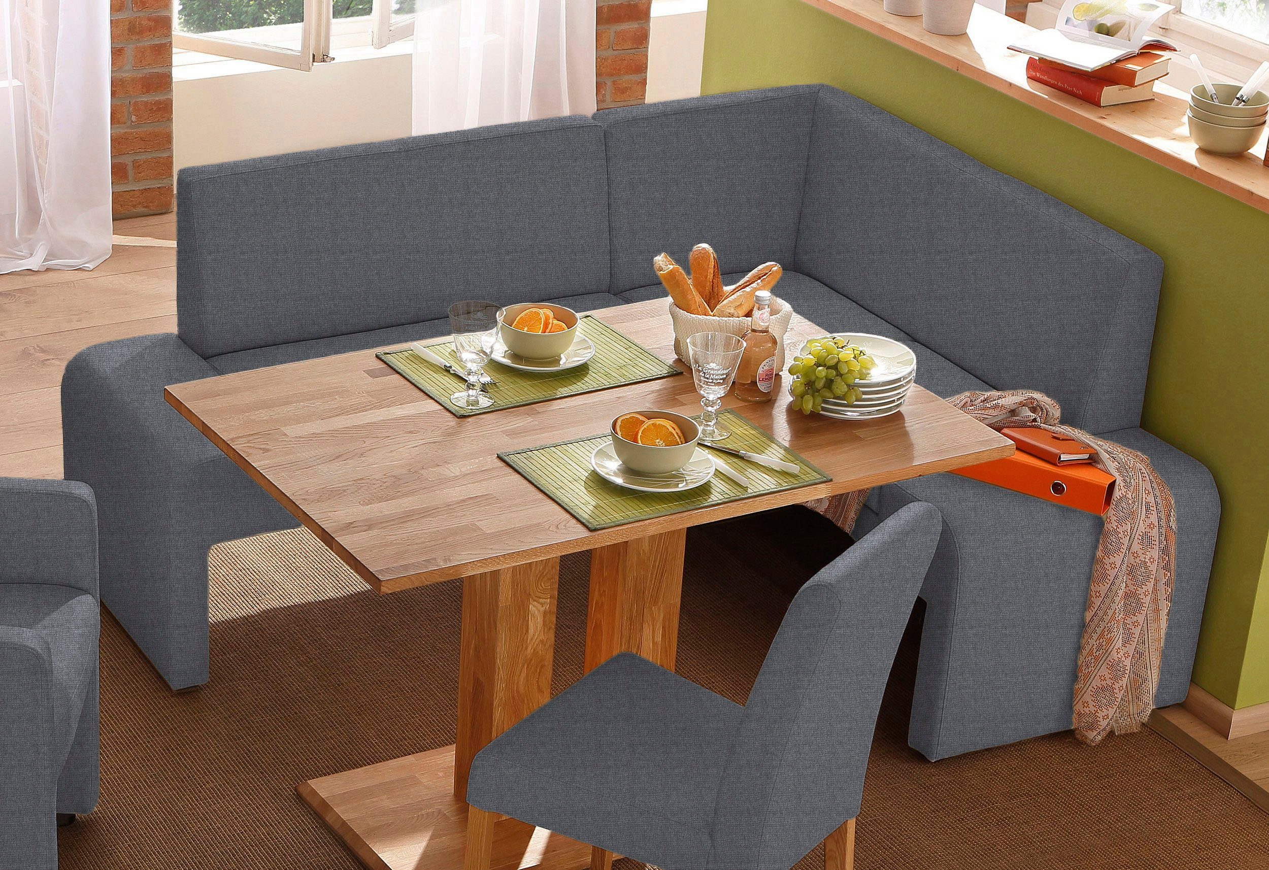 Home affaire Eckbank Bologna, in 2 Größen (langer Schenkel 180 oder 200 cm), verschiedene Qualitäten