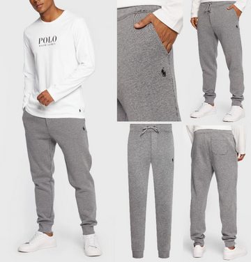 Ralph Lauren Jogginghose POLO RALPH LAUREN DOUBLE KNIT Lounge Trousers Jogger Jogging-Hose Swea