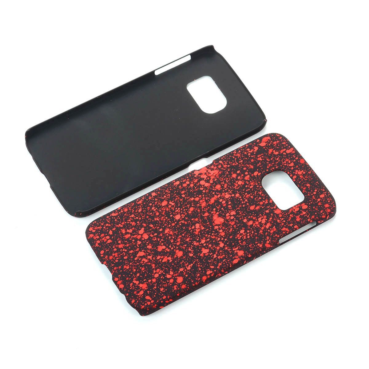 König Design Handyhülle Samsung Galaxy S6 Edge, Samsung Galaxy S6 Edge Handyhülle Backcover Schwarz