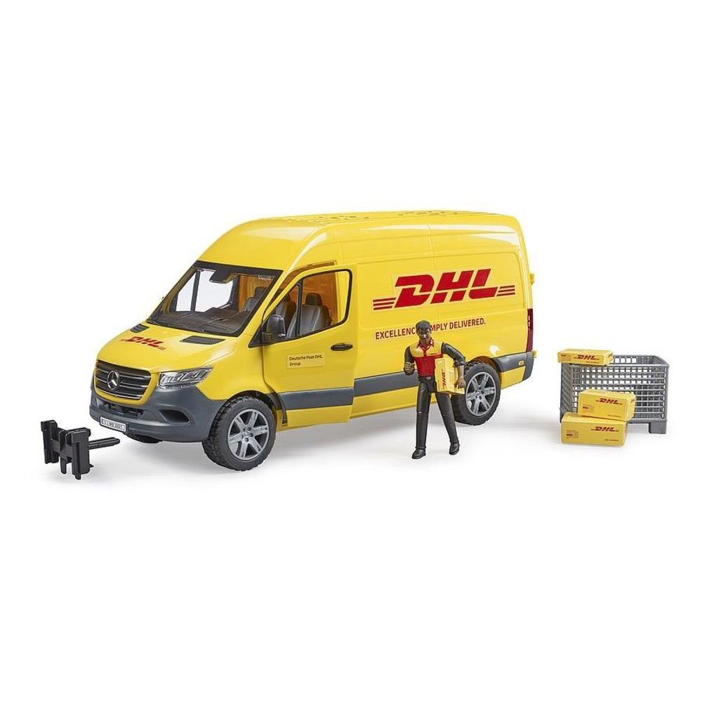 Bruder® Spielzeug-Transporter Mercedes Benz Sprinter DHL mit Fahrer günstig online kaufen