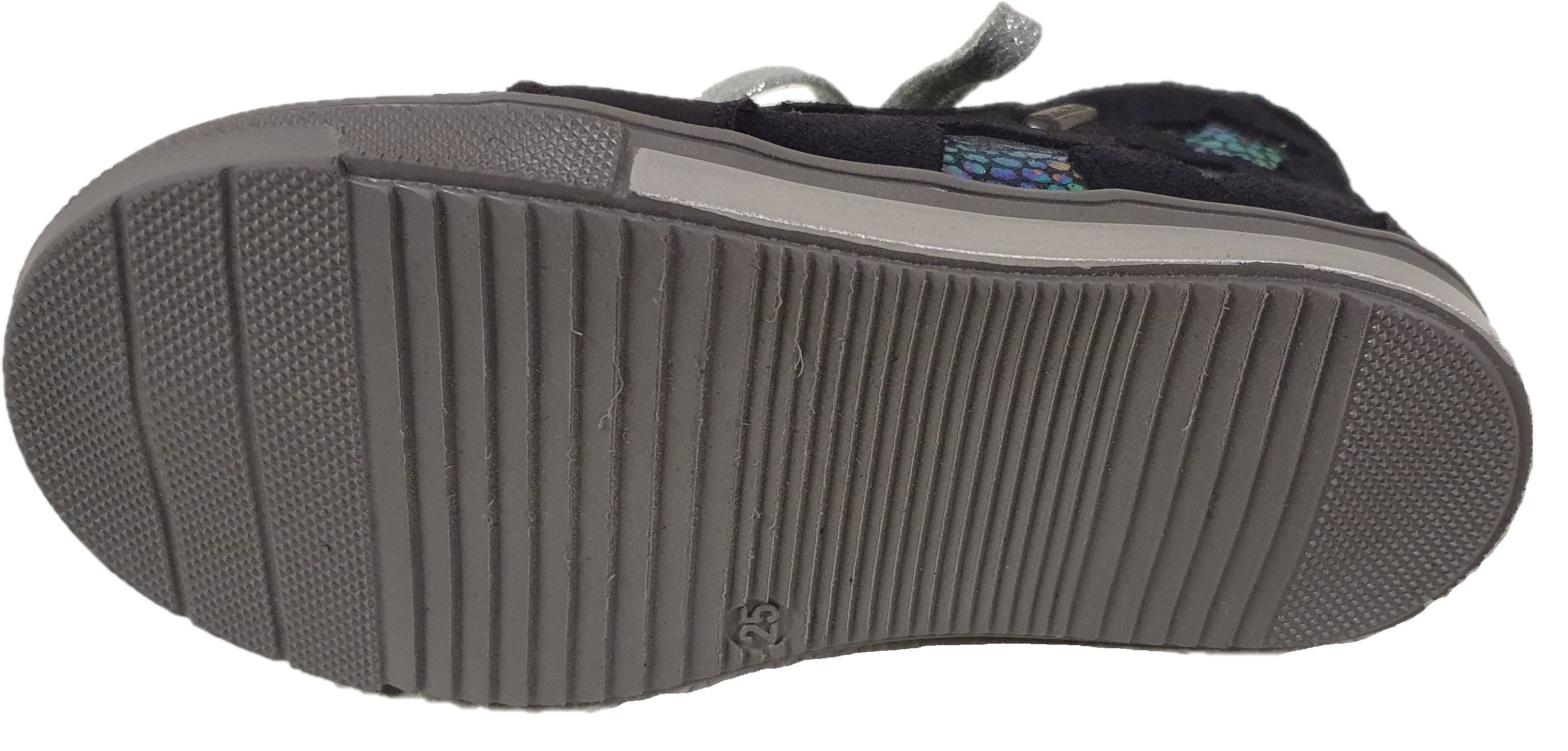 Däumling Kinderschuhe Mädchen MID 110011 M 47 blau Sympatex wasserdicht Schnürschuh wasserdicht
