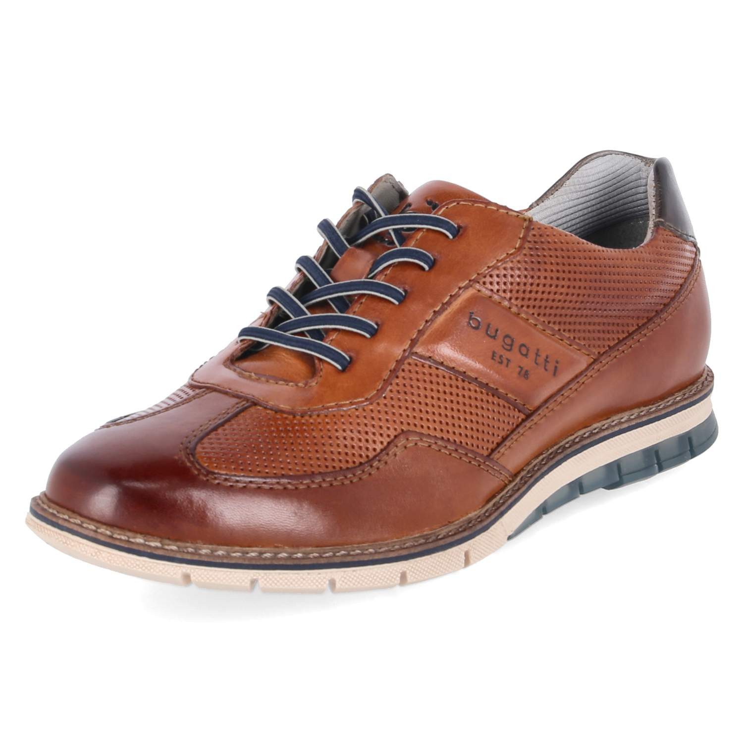 bugatti Bugatti Schnürschuhe 3329711C4100-6300 Herren Glattleder brown Schnürschuh – Bild 2 von 5