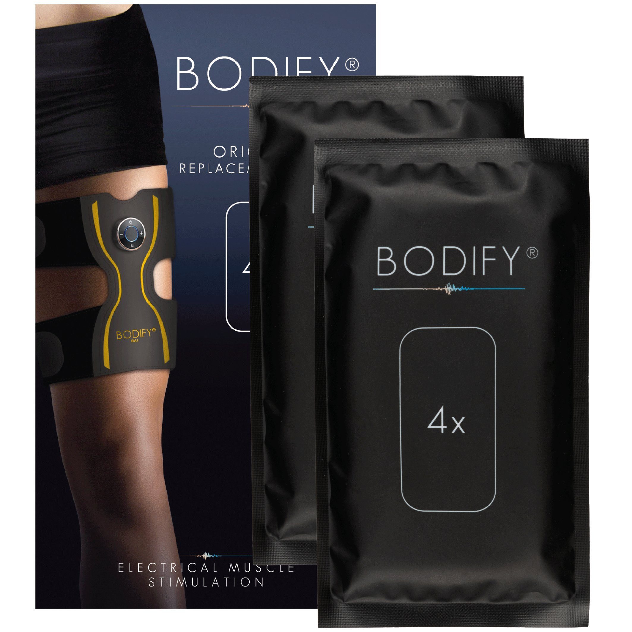BODIFY EMS-Gerät Ersatz-Pads 2er-Set (Ohne Controller) für EMS Beintrainer Pro, (2-tlg)