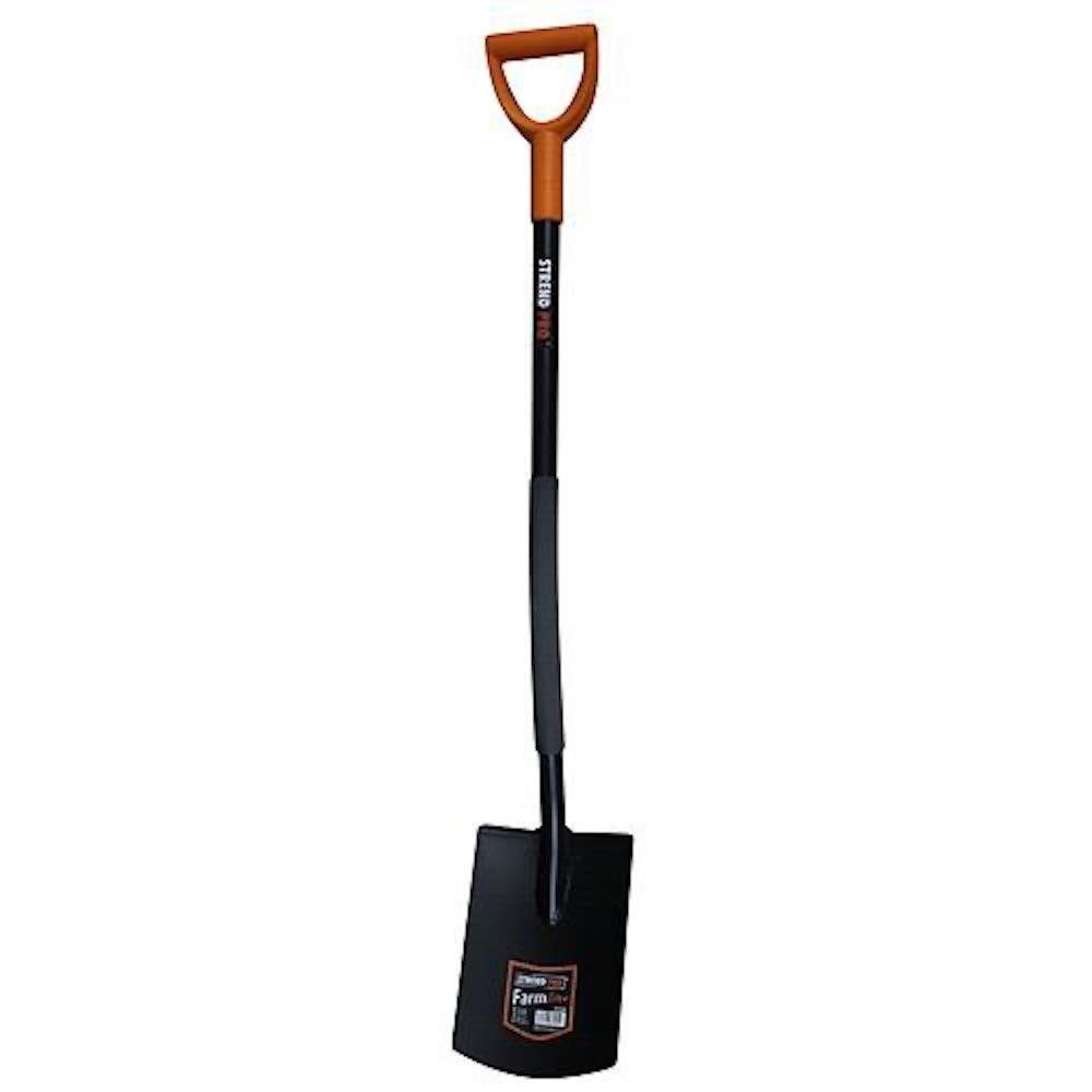 PROREGAL® Spaten Spaten 1200, flach, Mattpowder