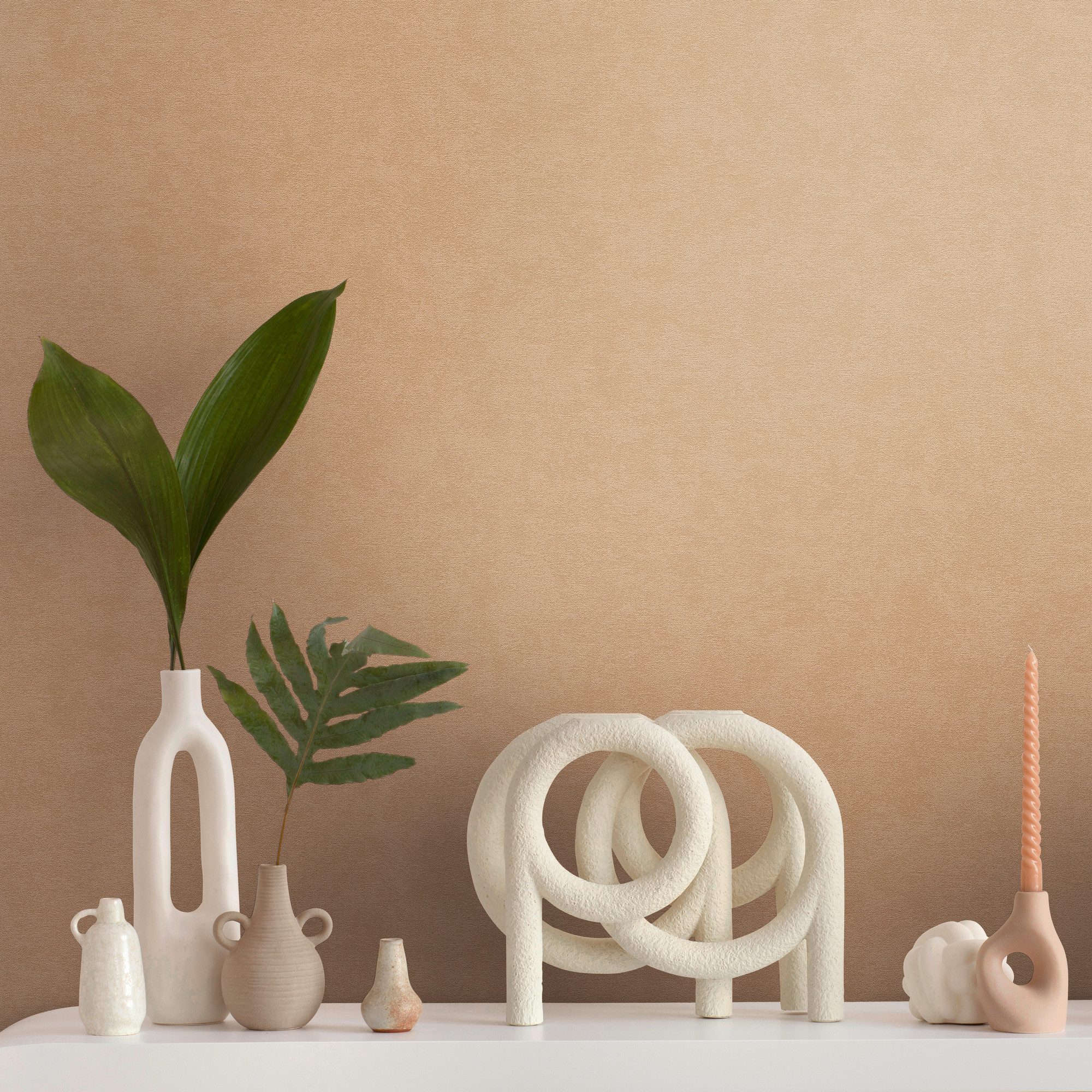 A.S. Création Vliestapete French Affair einfarbige Tapete Unitapete minimal günstig online kaufen