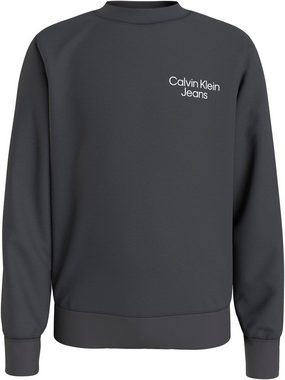 Calvin Klein Jeans Sweatshirt CKJ STACK LOGO SWEATSHIRT für Kinder bis 16 Jahre