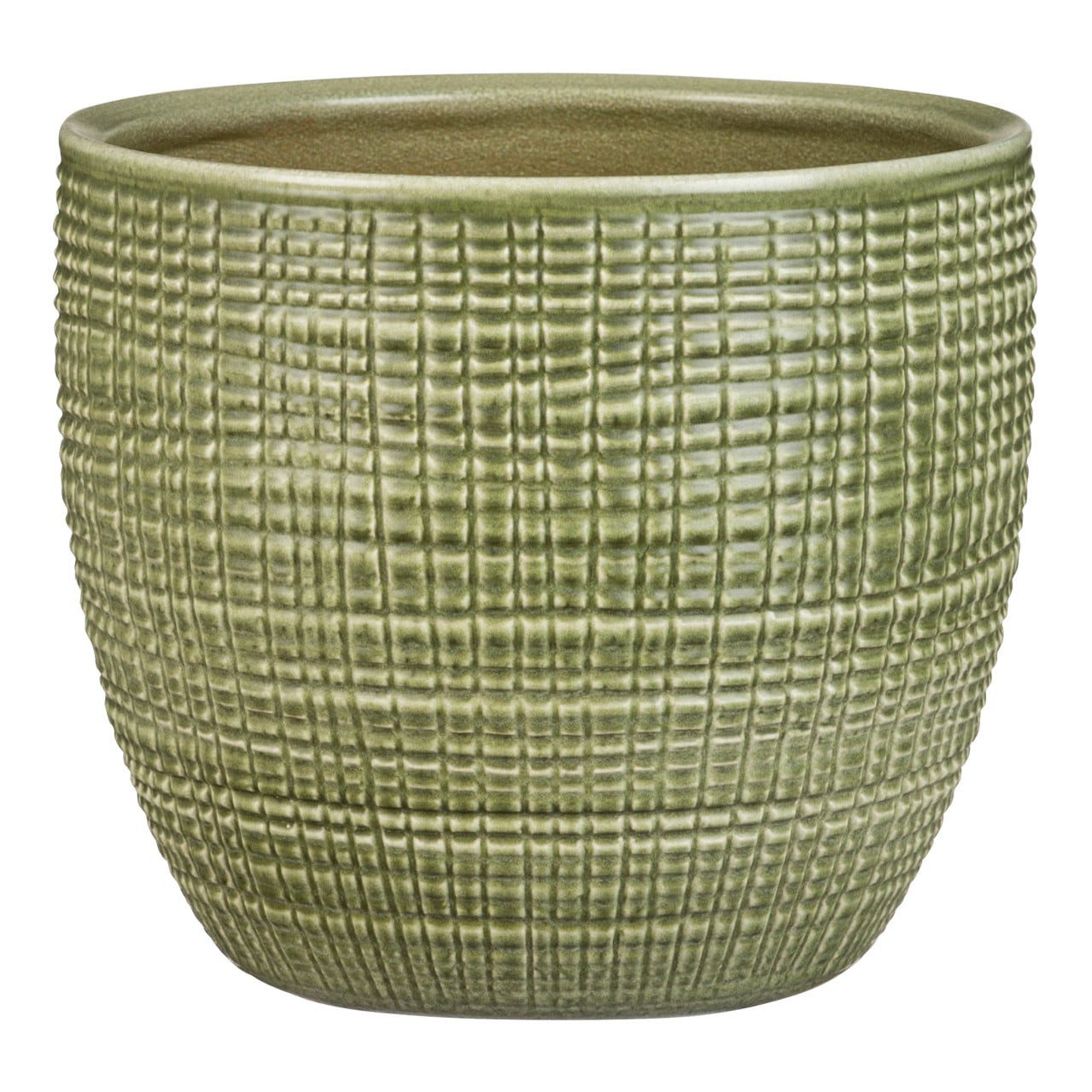Scheurich Blumentopf Scheurich Übertopf Serie 866 Ø 14 x 12,2 cm kaki