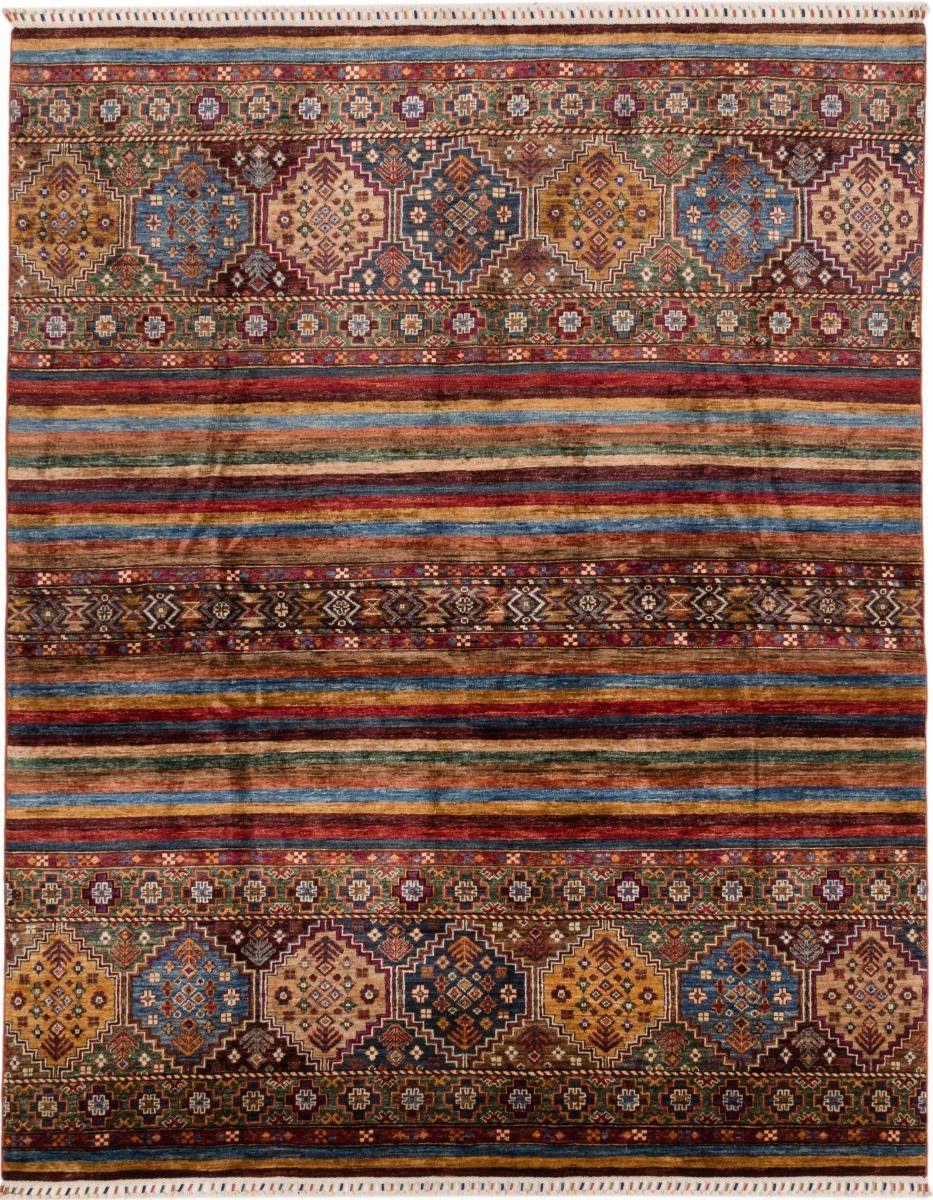 Orientteppich Arijana Shaal 196x249 Handgeknüpfter Orientteppich, Nain Trading, rechteckig, Höhe: 5 mm | Kurzflor-Teppiche