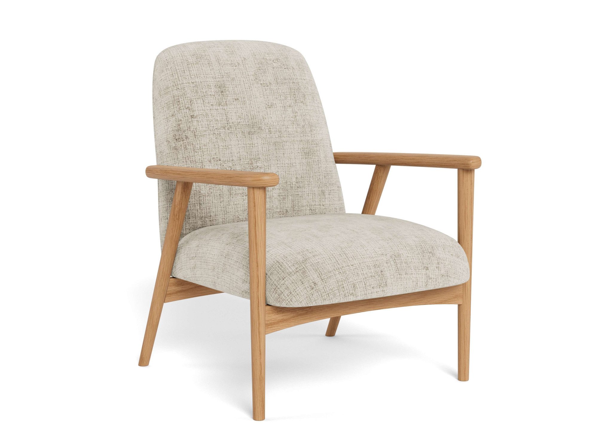 ACTONA GROUP Polsterstuhl Polsterstuhl, Stuhl mit Armlehne, beige, 71x84x83cm