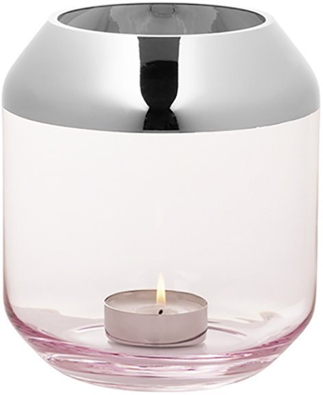 Fink Teelichthalter SMILLA, aus mundgeblasenem Glas, Schönes Dekoelement | Windlichter