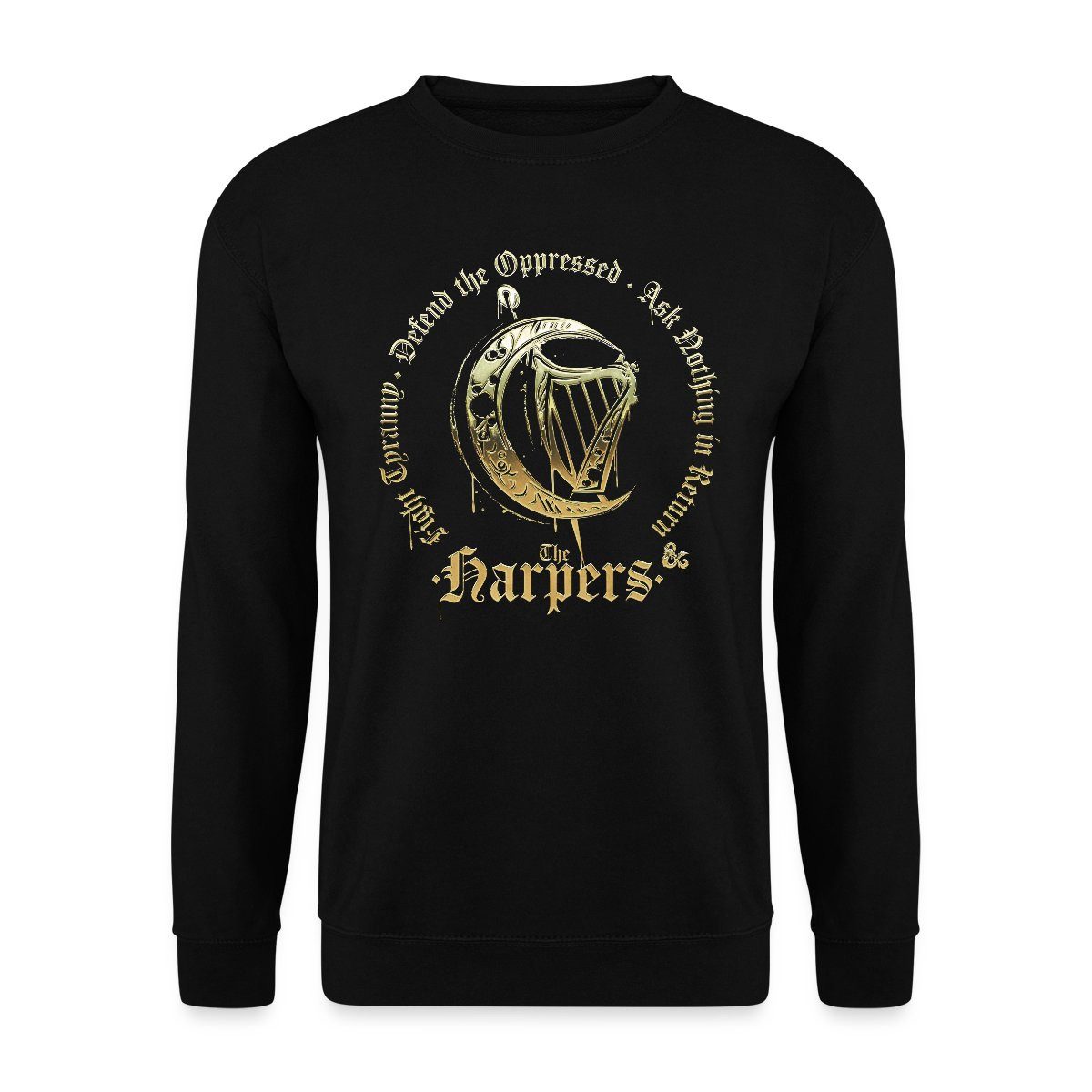 Sweatshirt Dungeons & Dragons DND Harpers Logo Unisex Pullover