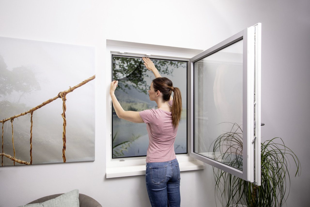 Thumbnail - Primaster Fliegengitter-Gewebe Primaster Fliegengitter Elastic 130 x 150 cm