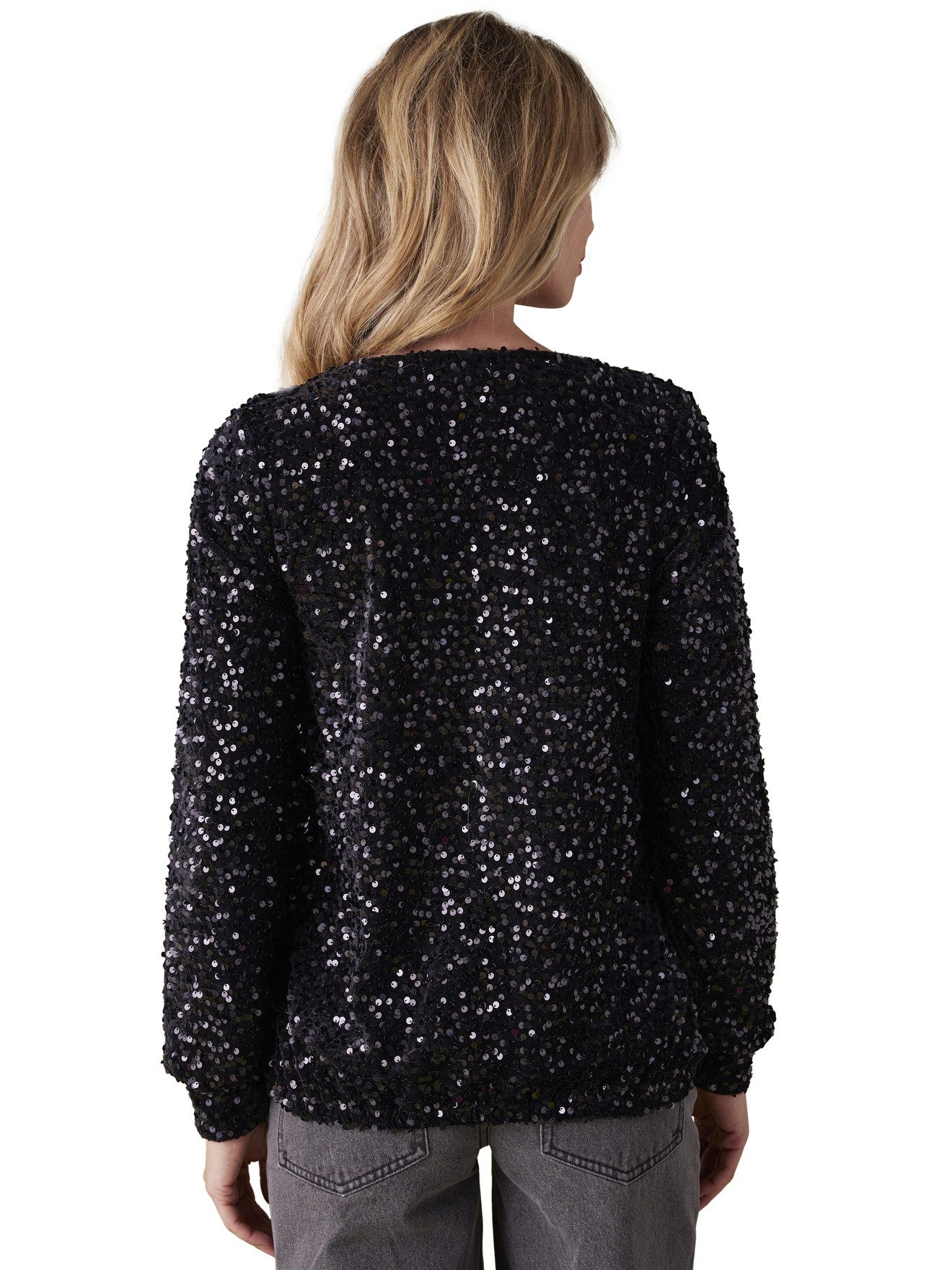 Envie de Fraise Umstandsshirt Paillettenbluse für Schwangerschaft und Stillzeit