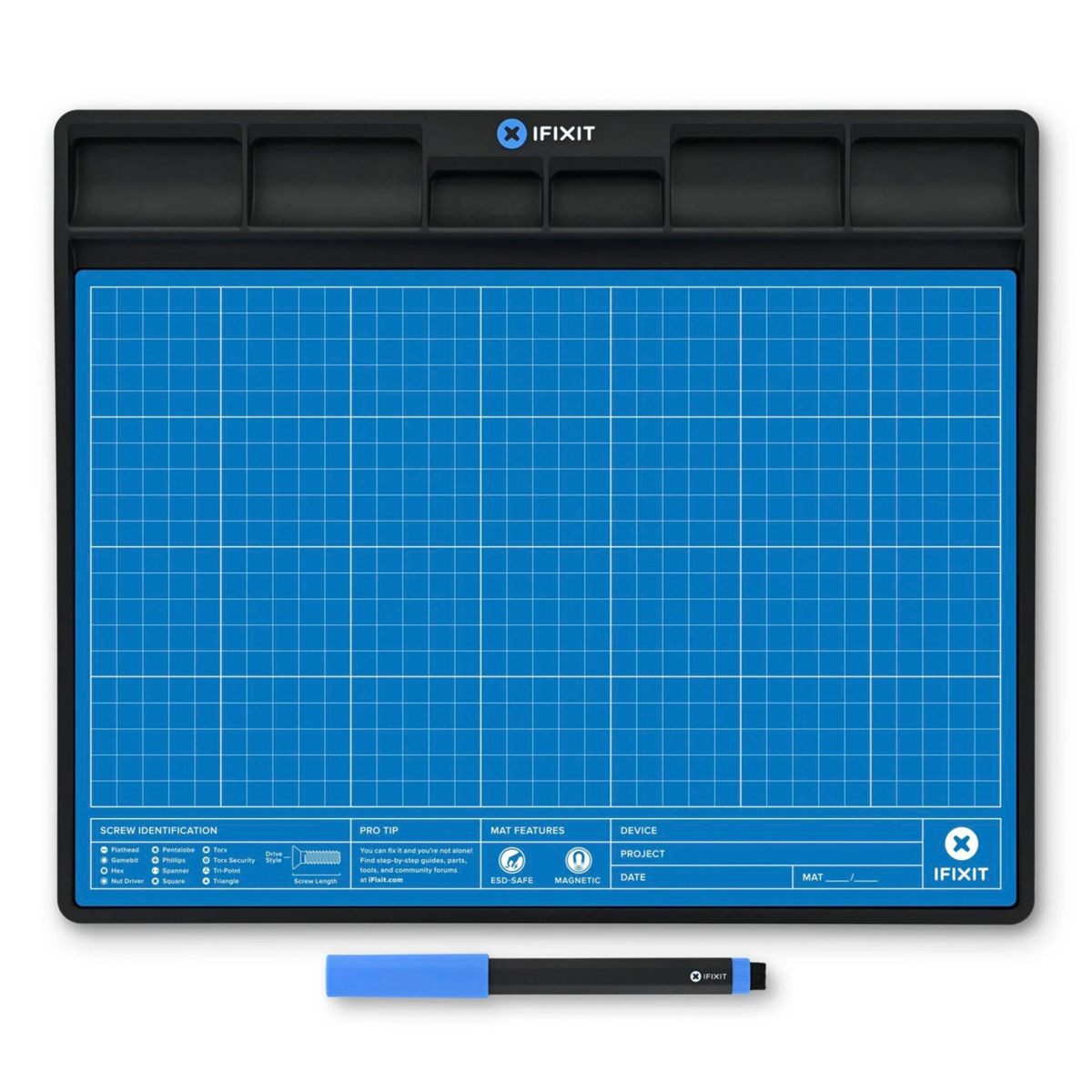 iFixit Reparatur-Set FIXMAT stapelbare Magnetmatte