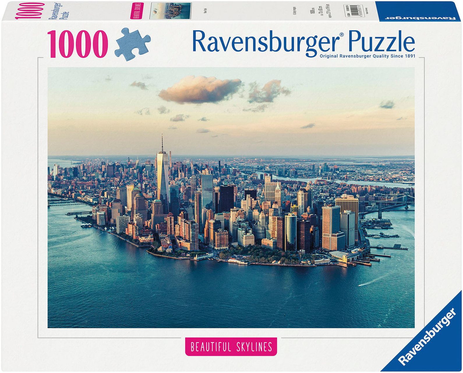 Ravensburger Puzzle Beautiful Skylines, New York, 1000 Puzzleteile, Made in günstig online kaufen