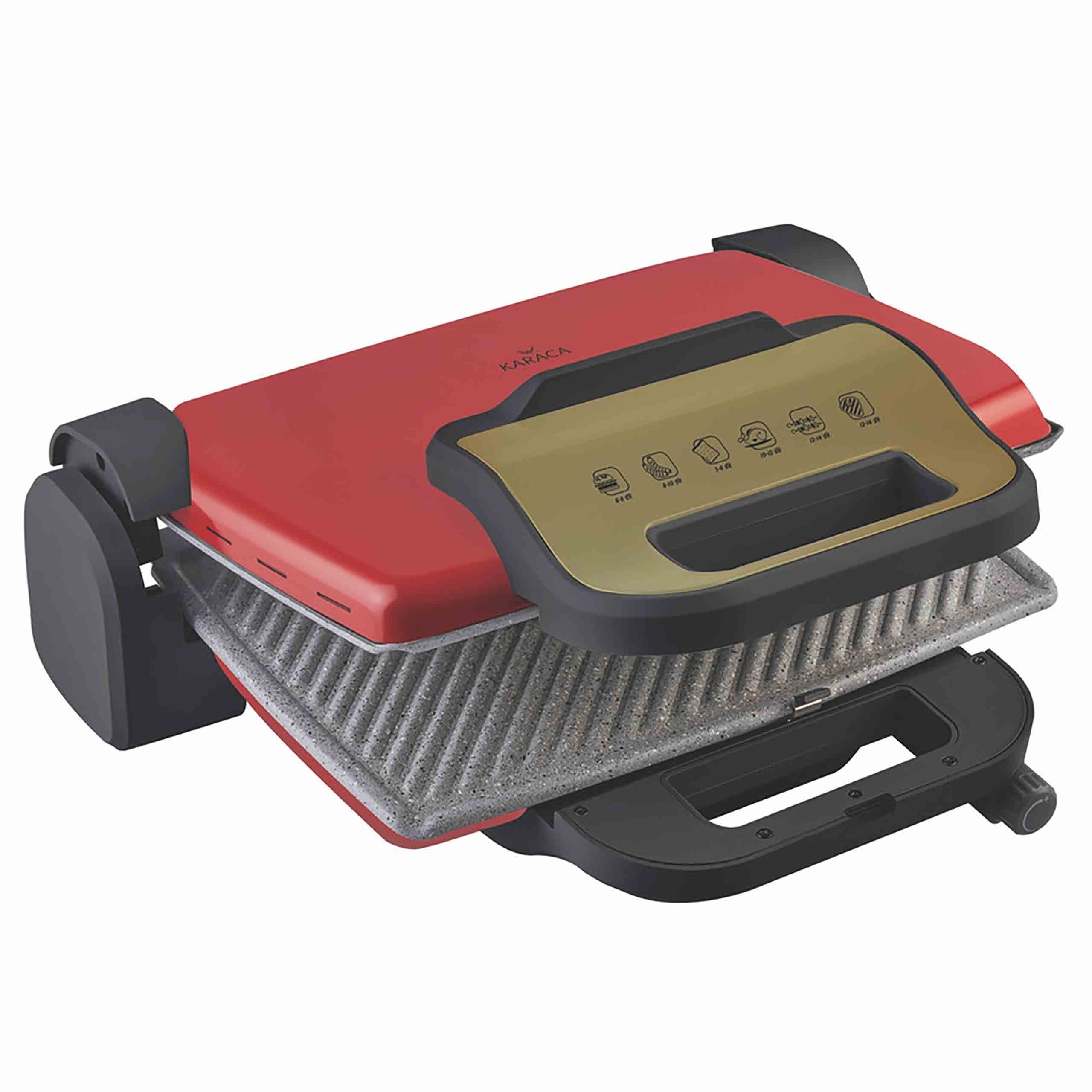 Hot-Sandwich-Maker Mit Antihaftbeschichtung - Doppelseitige Grillpfanne Für Gasherde | Perfekt Für Camping & Küche