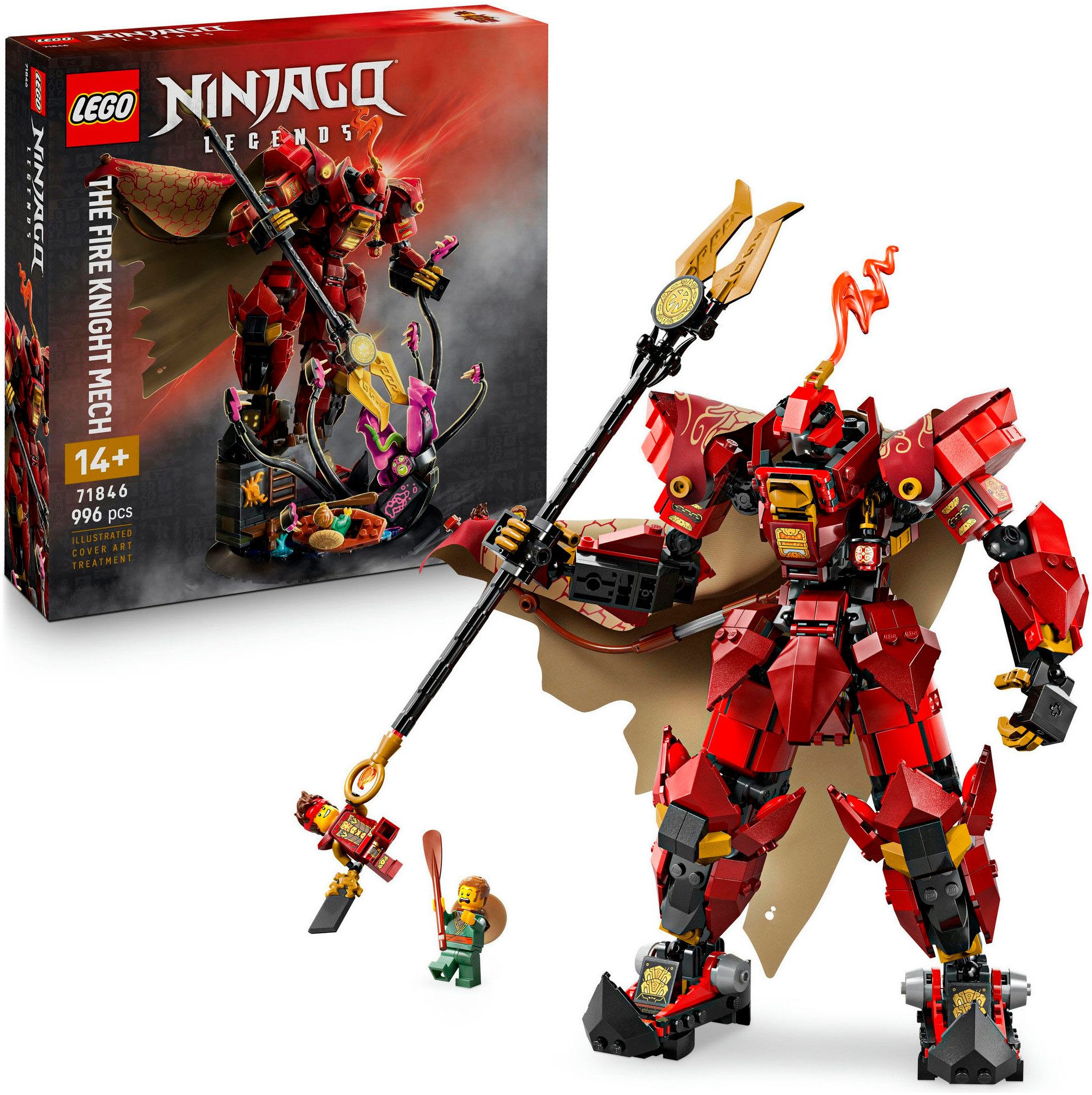 LEGO® Der Feuerritter-Mech (71846), LEGO Ninjago Konstruktionsspielsteine, günstig online kaufen