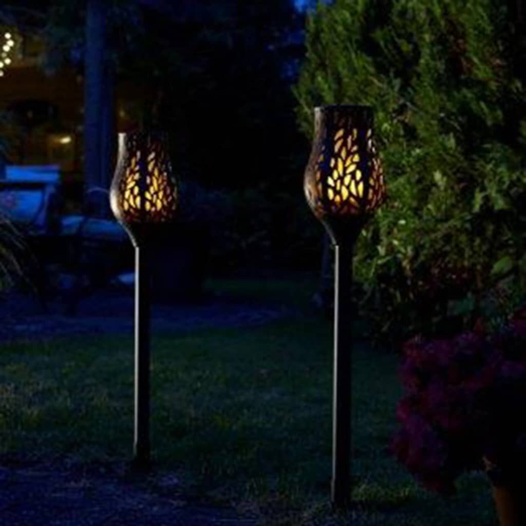 Luxform LED Gartenleuchte Luxform Tulip LED-Gartenleuchte Außenbeleuchtung günstig online kaufen