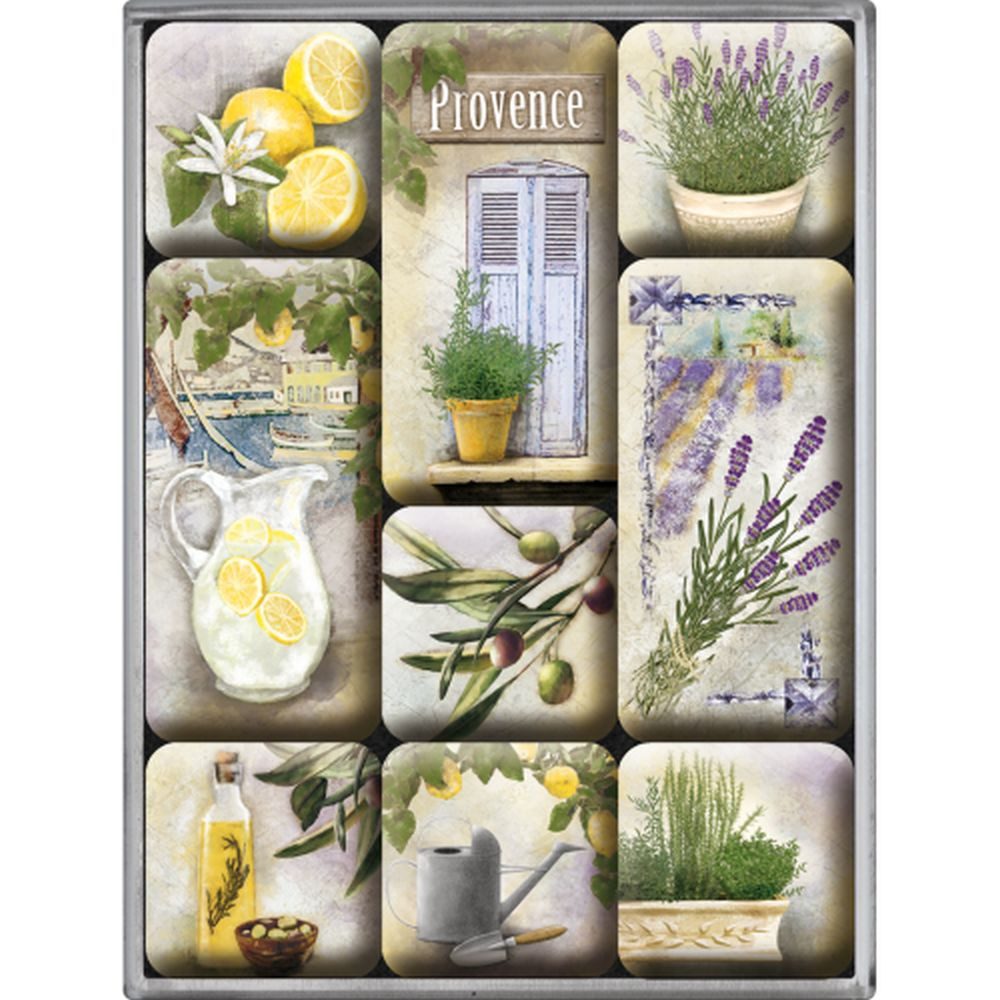 Nostalgic-Art Magnet 9tlg. Magnetset - Home & Country - Provence – Bild 2 von 5