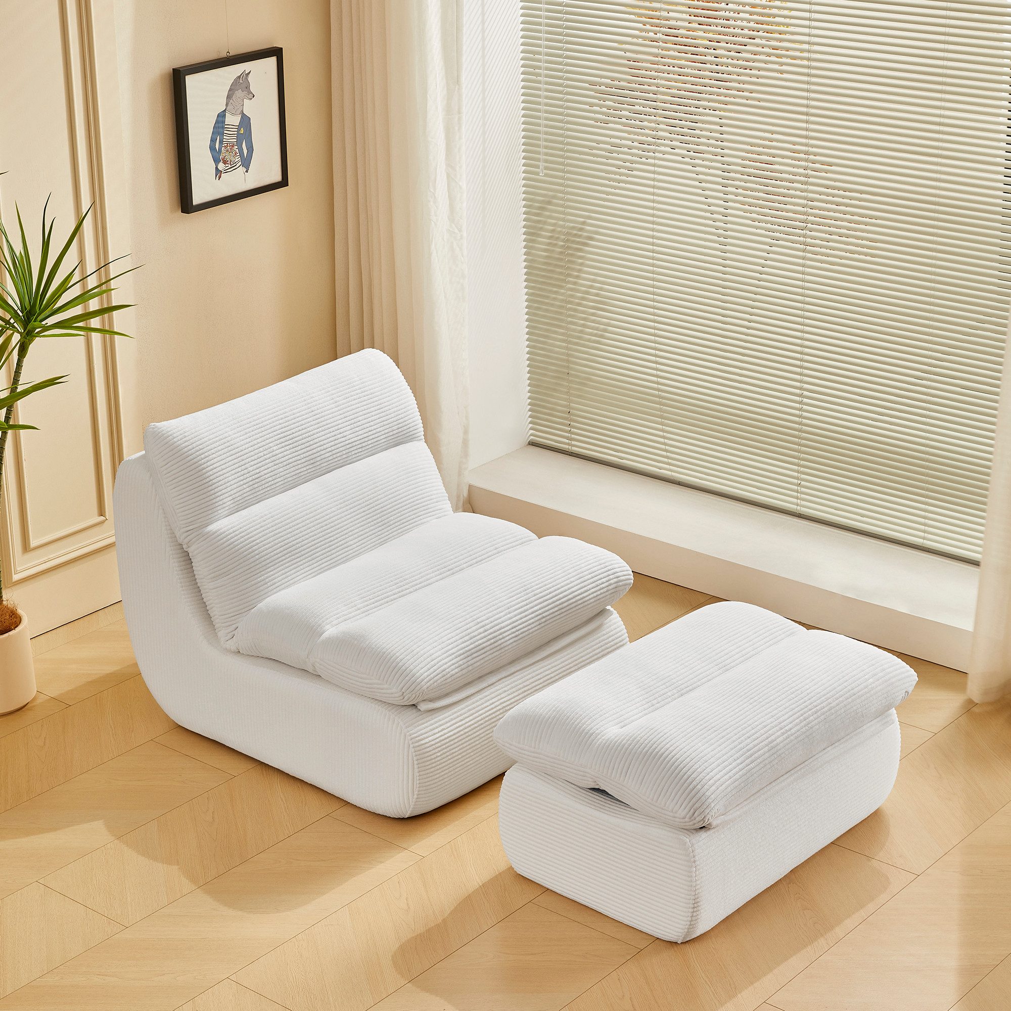 OKWISH Sitzsack Einzelsofa (Wohnzimmer Sofa, Sessel, günstig online kaufen