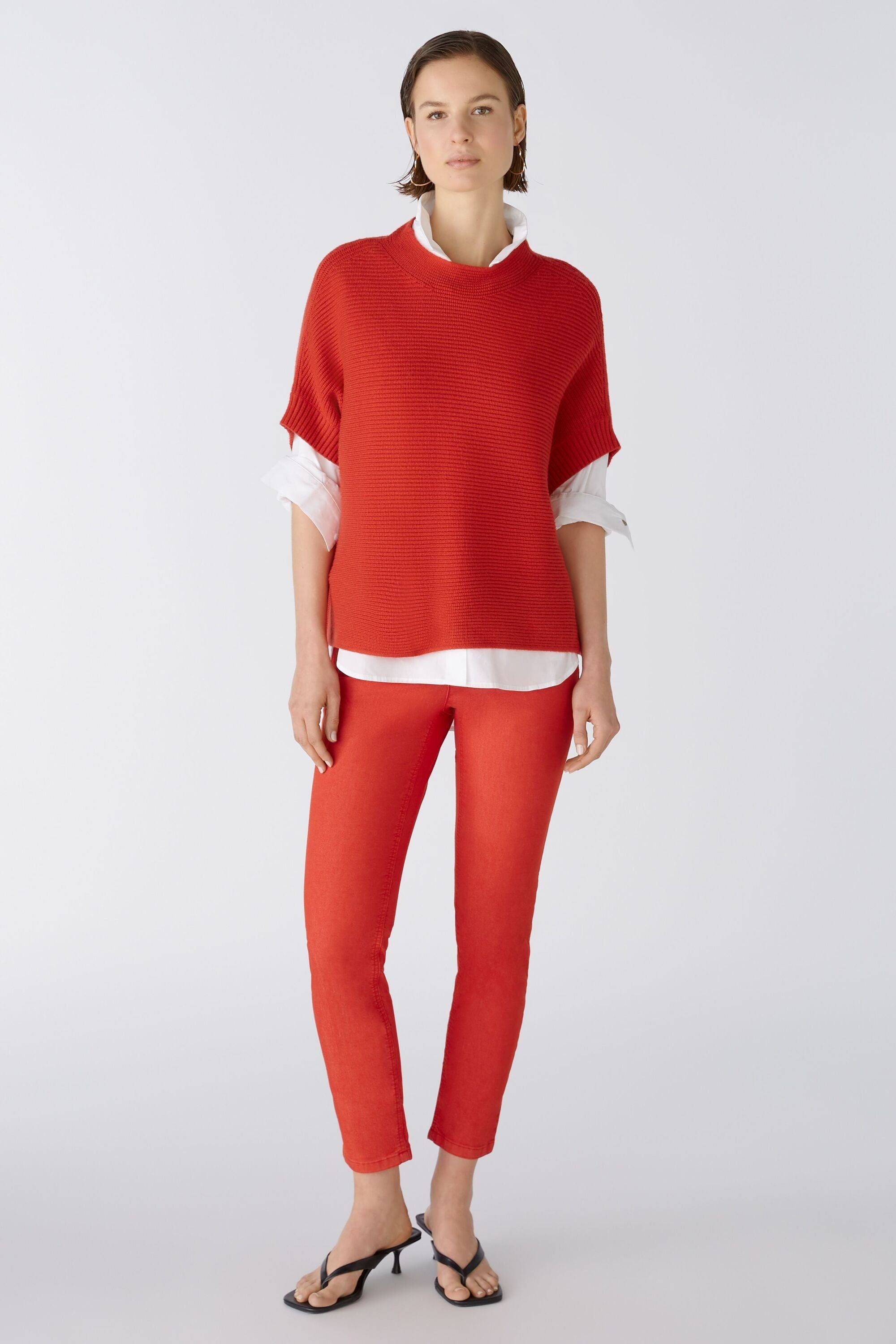 Oui Slim-fit-Jeans BAXTOR CROPPED mid waist, slim fit