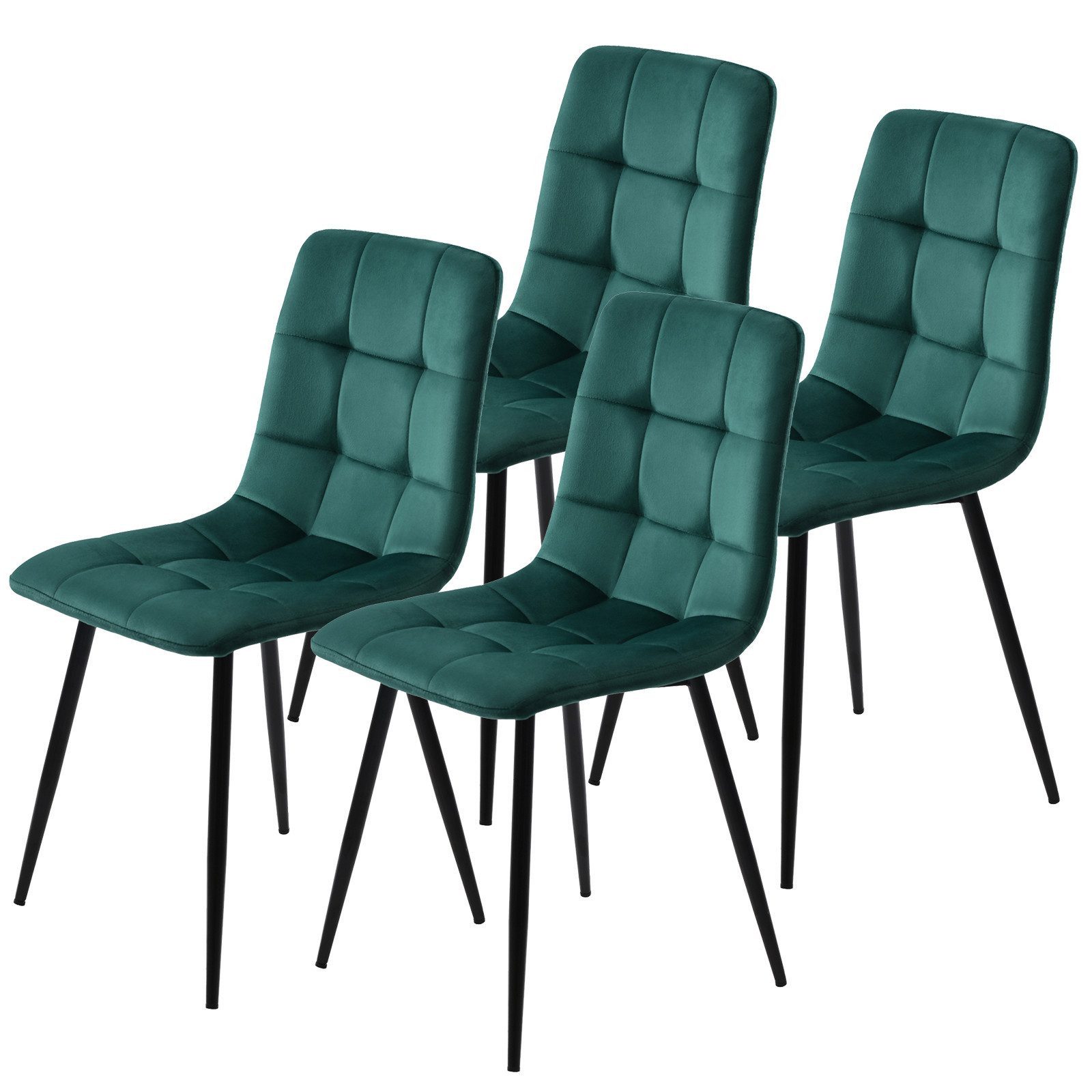 Furnishings Home Esszimmerstuhl Polsterstuhl 4er Set, günstig online kaufen