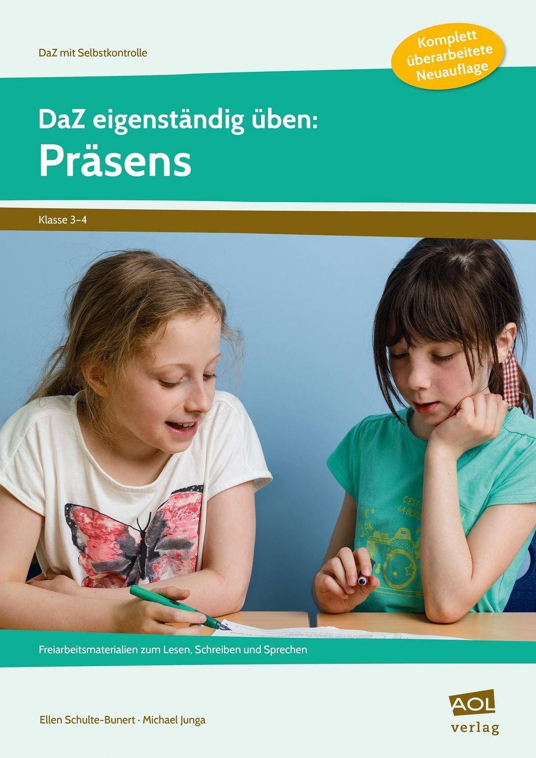 Schulbuch DaZ eigenständig üben: Präsens - GS Freiarbeitsmaterialien zum Lesen, Ellen Schulte-Bunert, Michael Junga