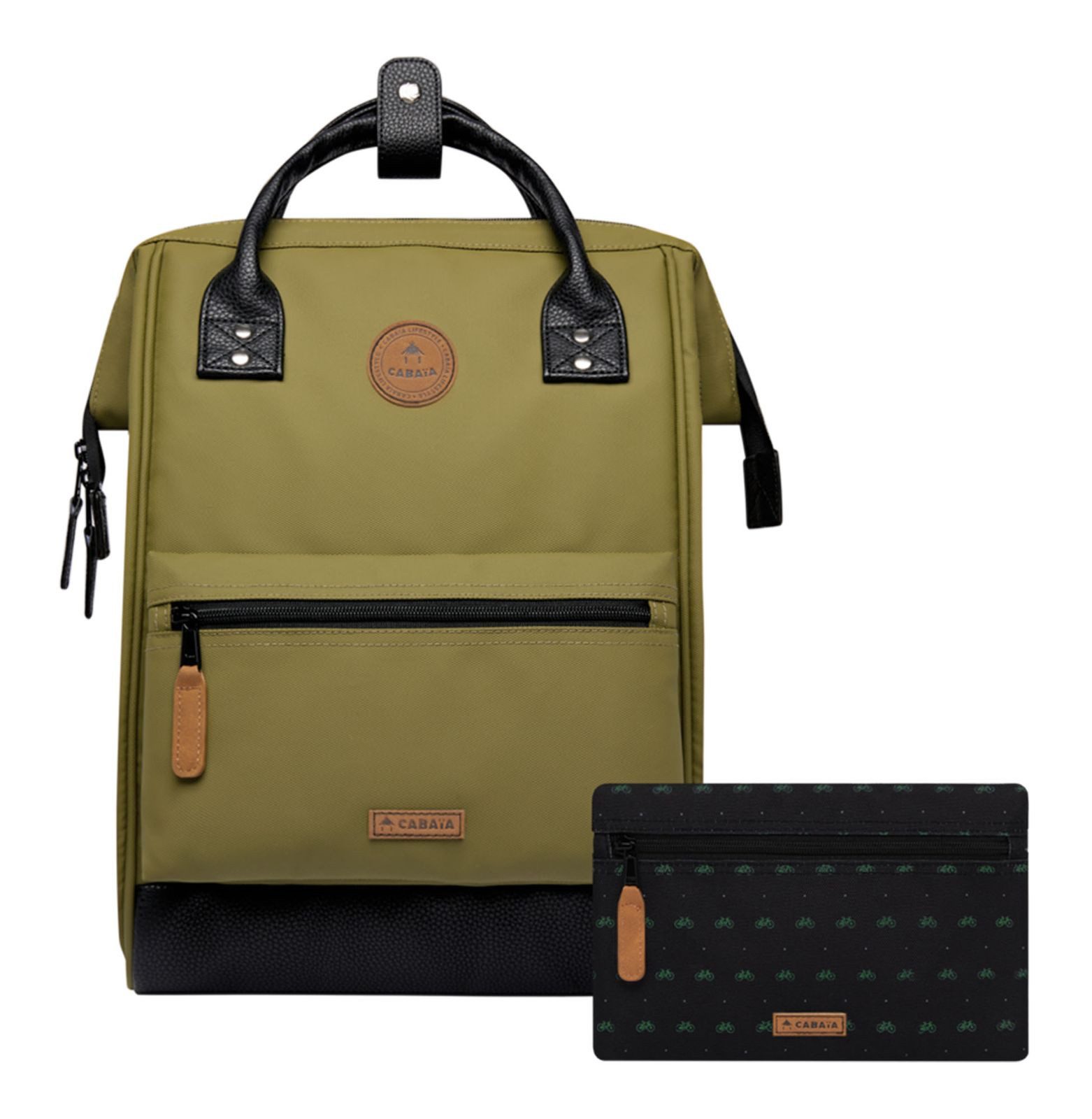 CABAIA Rucksack Waterproof Recycled Backpack (Set, 3-tlg) günstig online kaufen