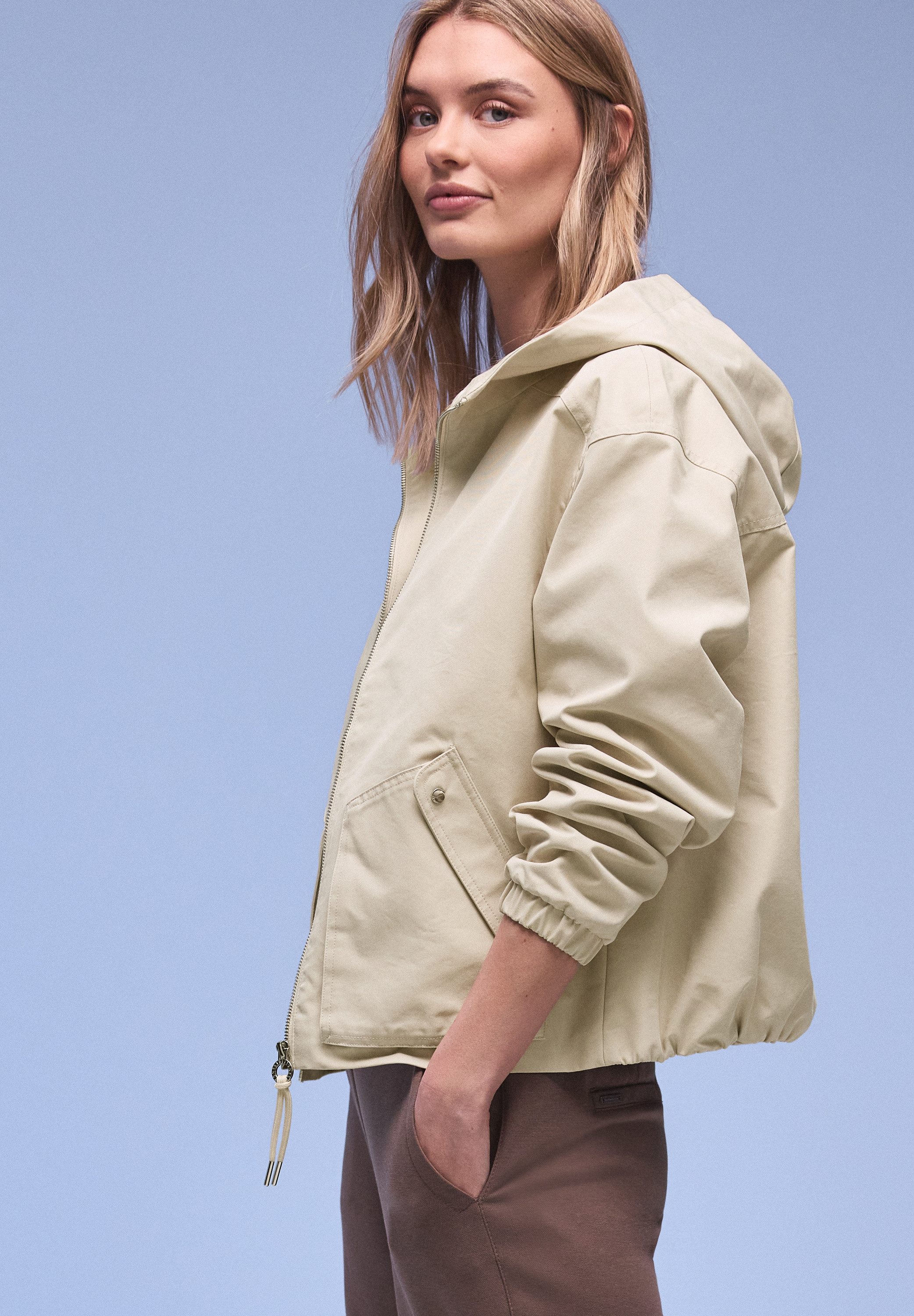 STREET ONE Outdoorjacke mit Kapuze