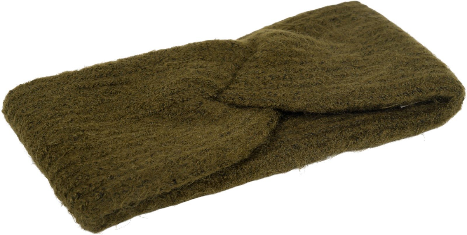 styleBREAKER Stirnband Strick Stirnband Rippenmuster Twist Knoten (1-St)