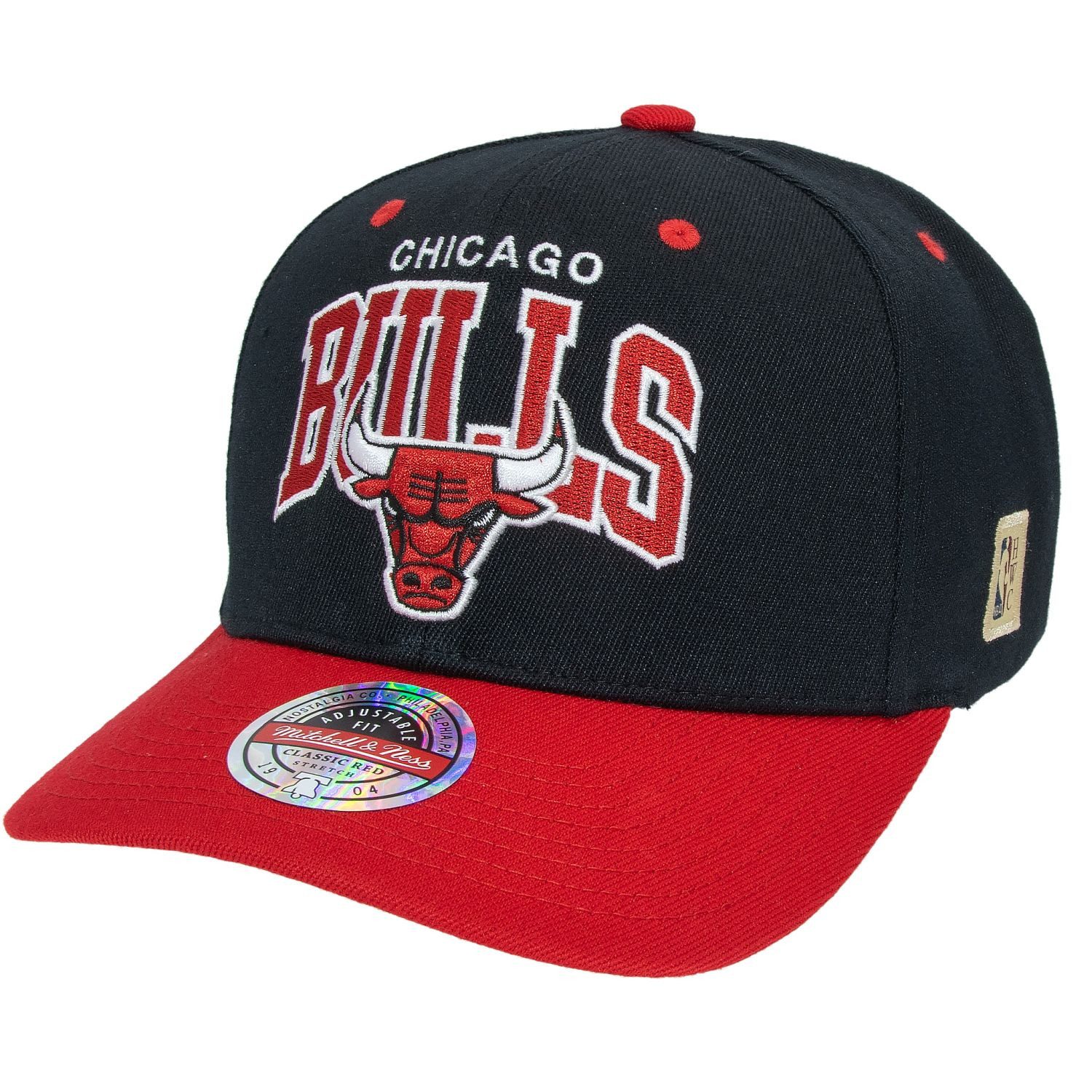 Mitchell & Ness Snapback Cap Stretch Classic Red Chicago Bulls