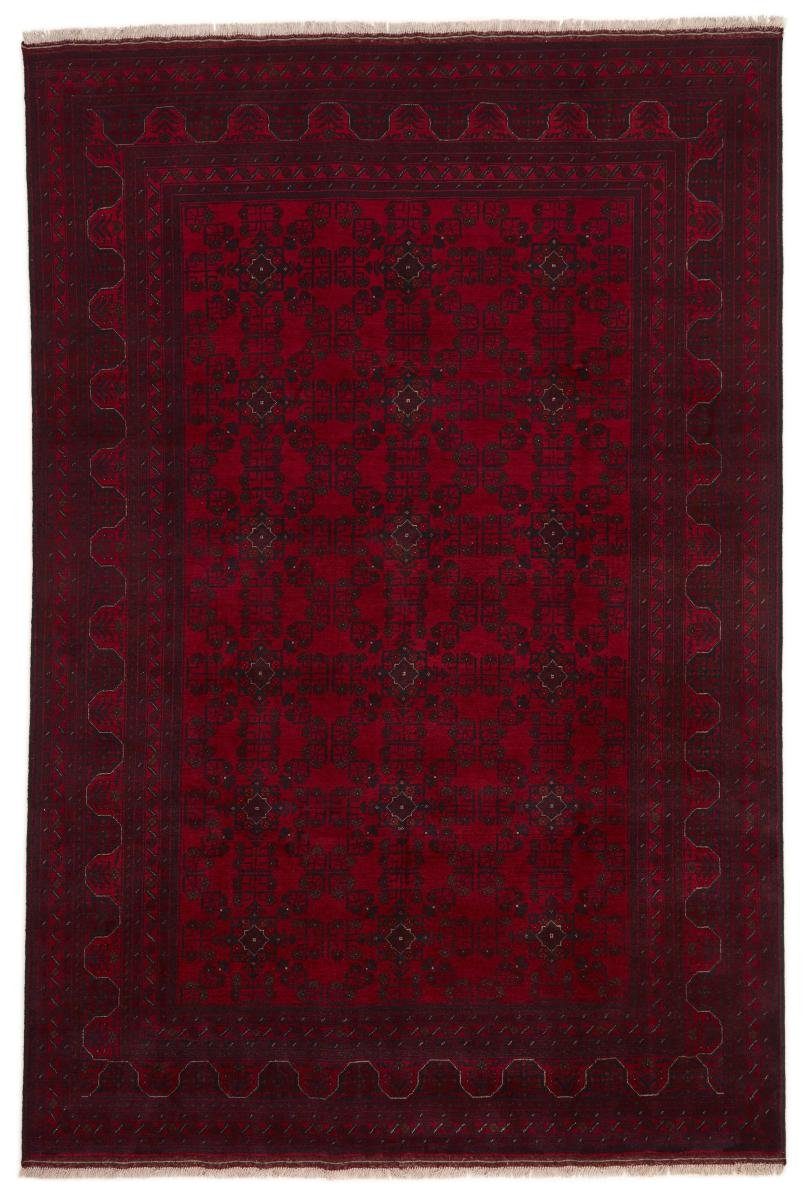 Orientteppich Afghan Mauri 198x297 Handgeknüpfter Orientteppich, Nain Trading, rechteckig, Höhe: 6 mm