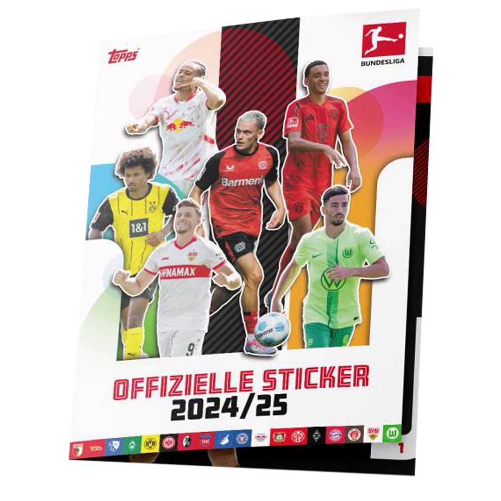 Topps Забронировать адвент-календарь Topps Bundesliga Sammelsticker 2024/2025 - 1 Album