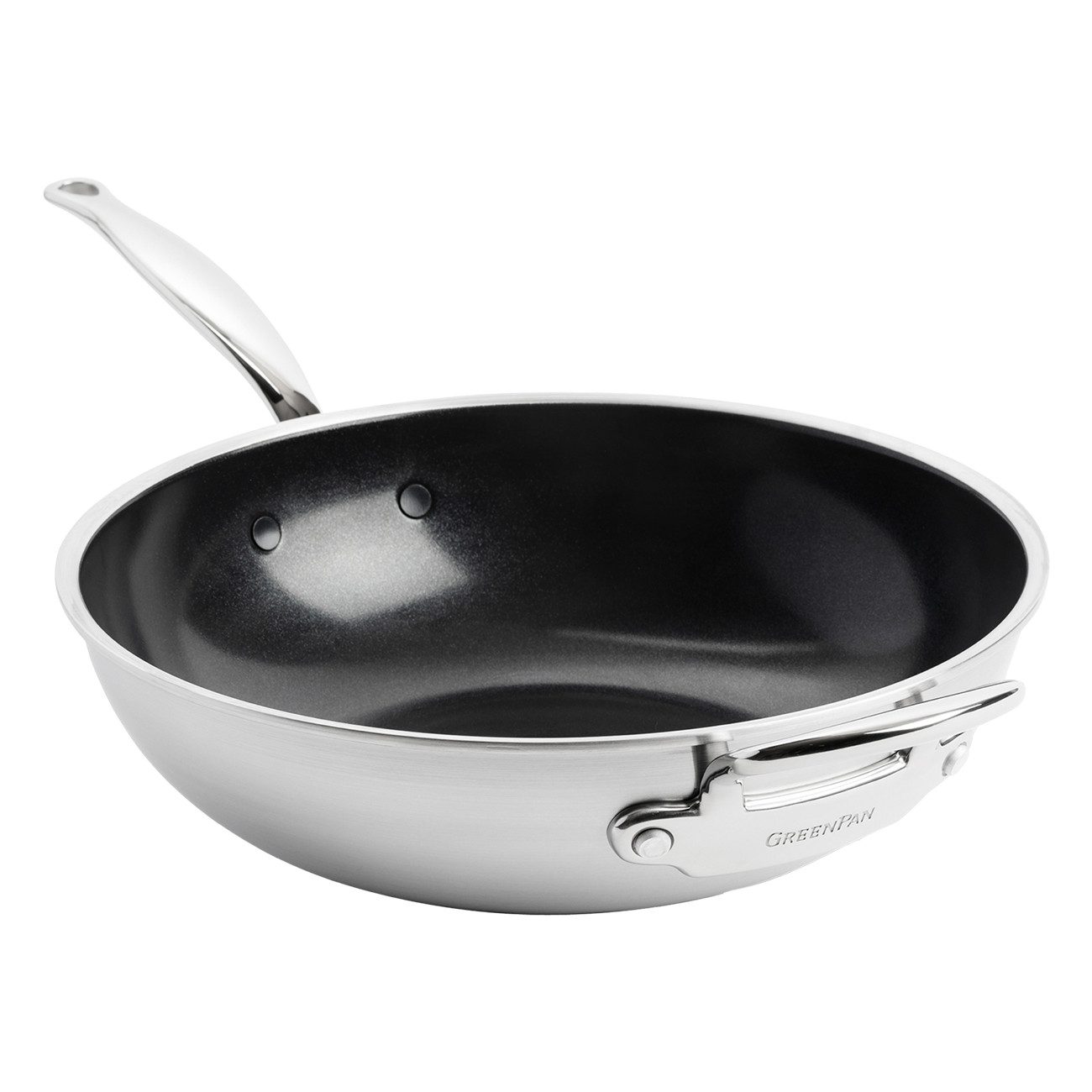 GREENPAN Wok Premiere (CC003821-001), Edelstahl
