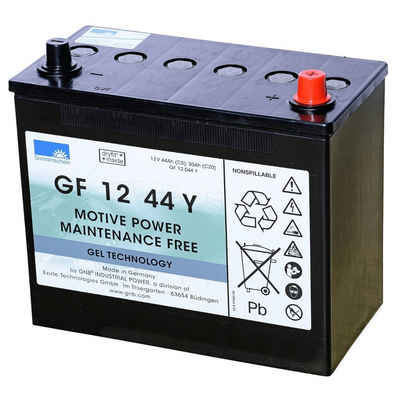 Sonnenschein Exide GNB Sonnenschein GF 12 044 Y GEL 12V 44Ah Batterie Batterie, (12 V V)