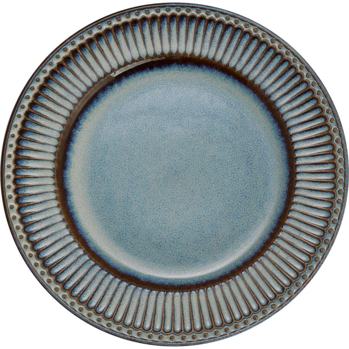 Greengate Тарелка обеденная Alice oyster Тарелка обеденная blue 26,5cm