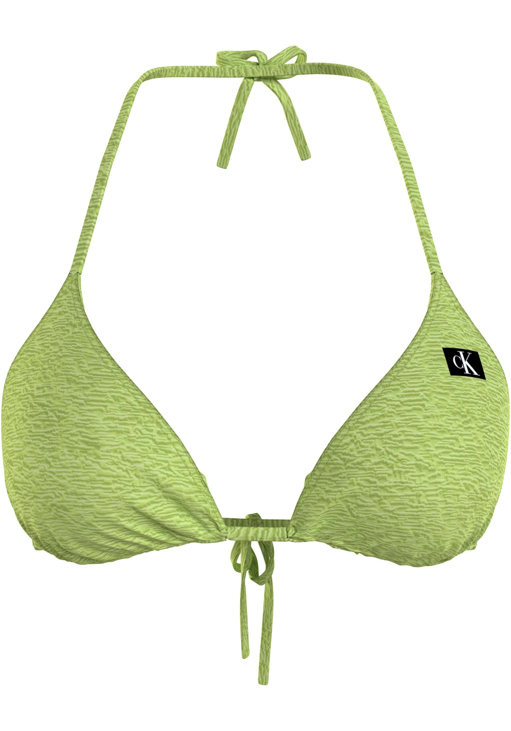 Calvin Klein Swimwear Triangel-Bikini-Top TRIANGLE-RP, mit Struktur