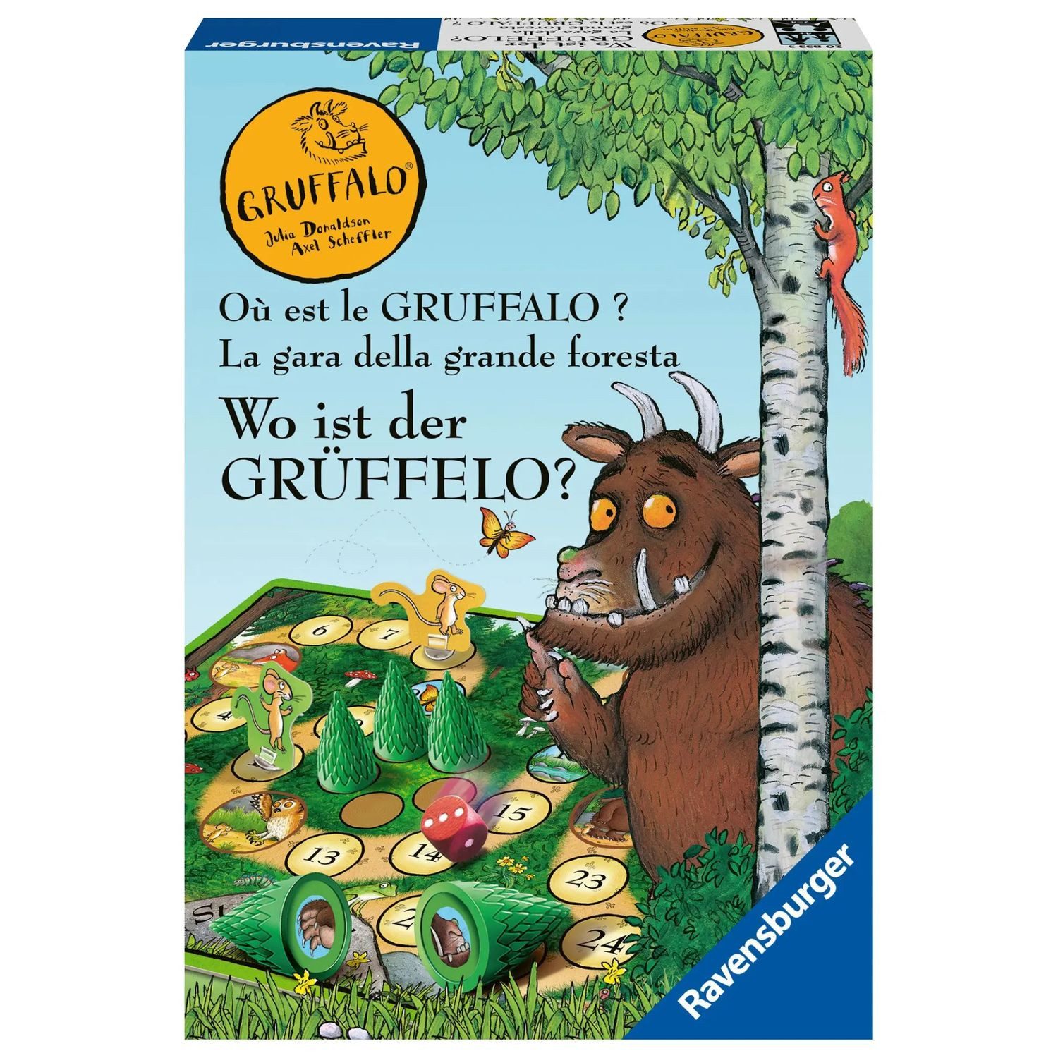 Ravensburger Spiel Ravensburger Kinderspiele - 20833 - Wo ist der Grüffelo? -...