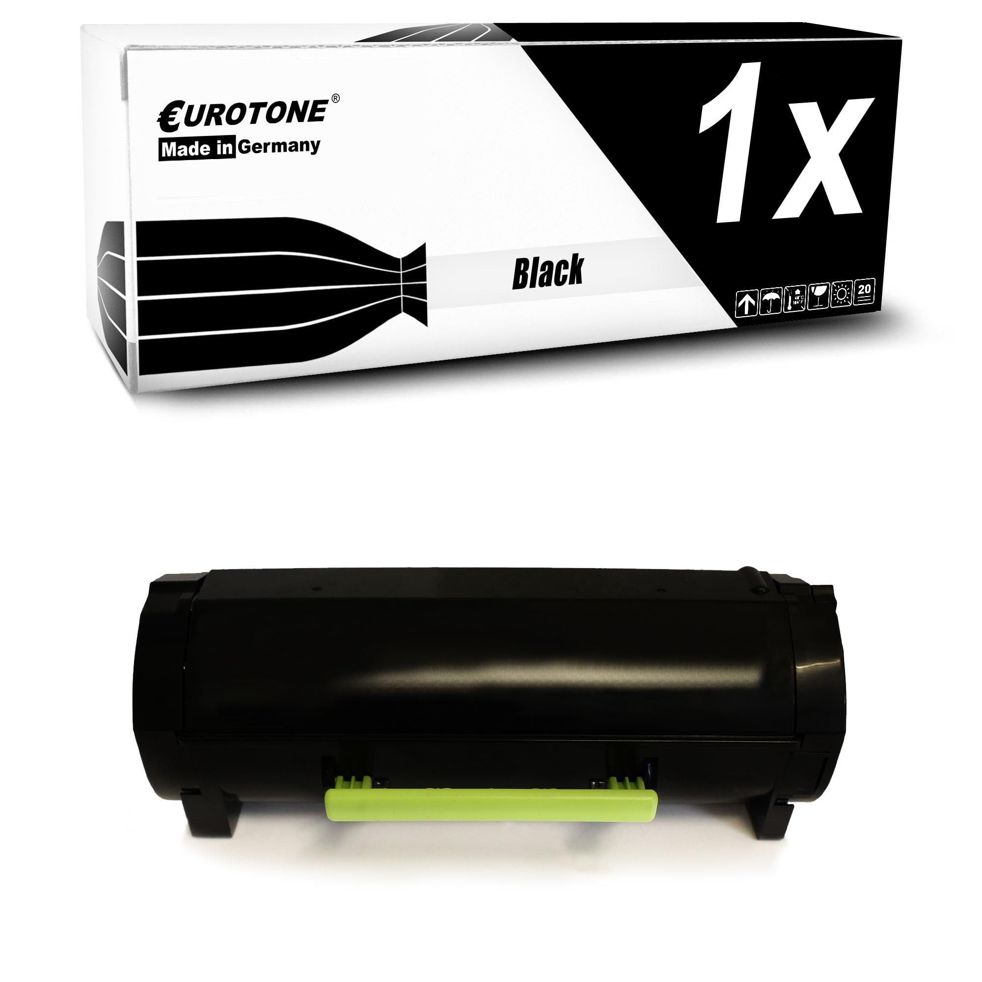 Eurotone Tonerkartusche 51B2000, (Einzelpack, 1-St., Lieferumfang: 1er-Pack in Schwarz Toner in Schwarz), Eurotone Toner 51B2000, 1er-Pack in Schwarz, Schwarz